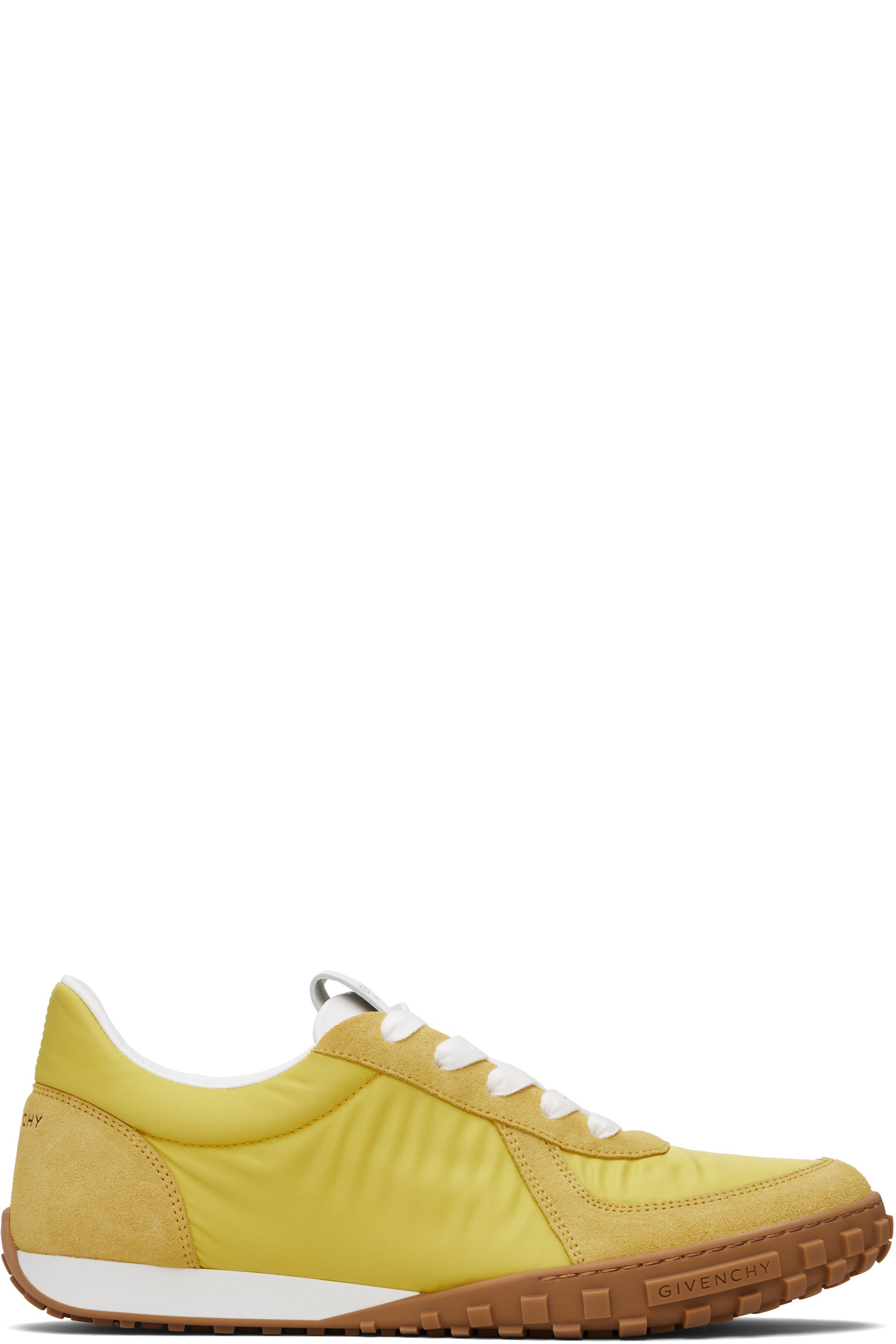 Givenchy - Baskets de course Glide jaunes
