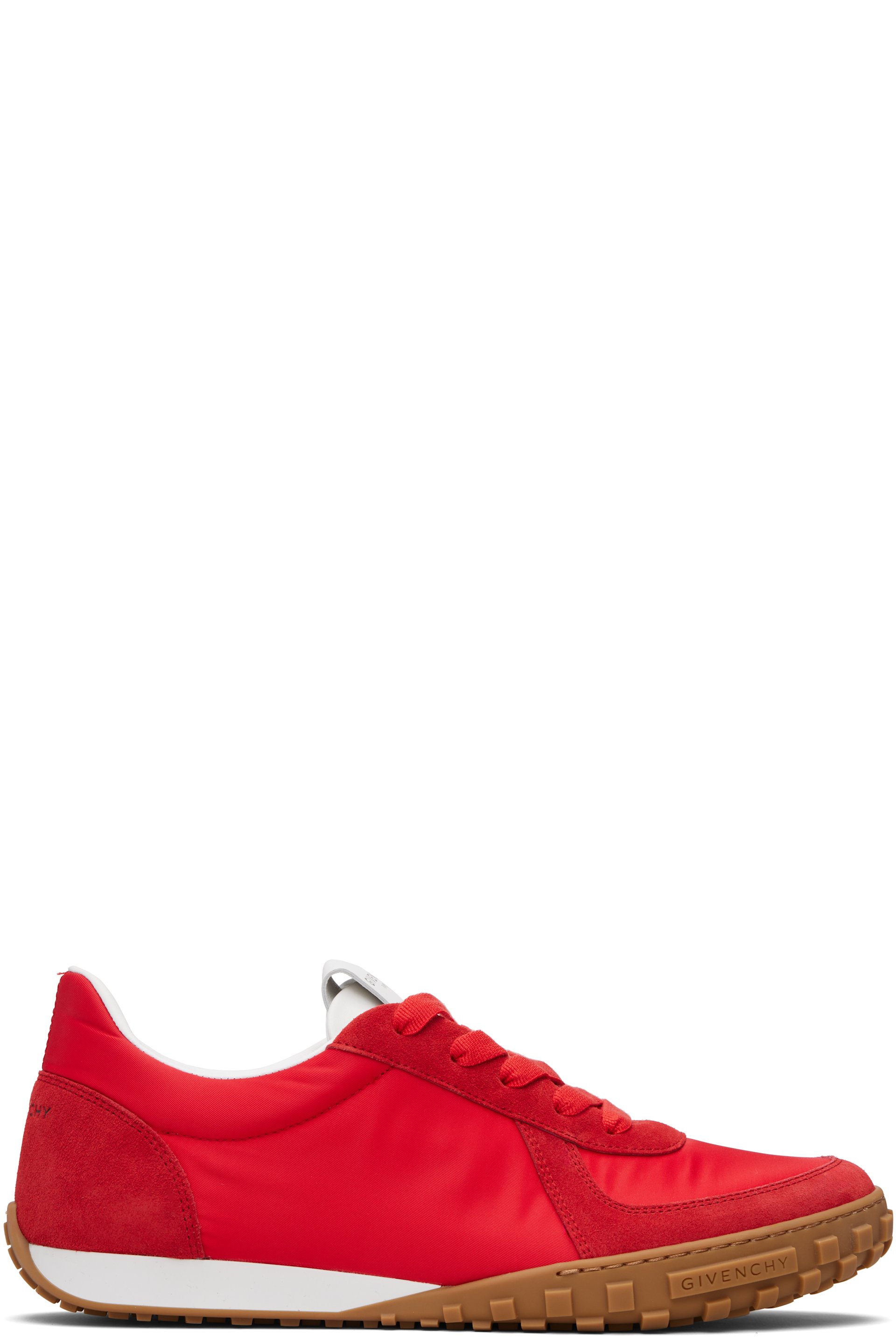 Givenchy - Baskets de course Glide rouges