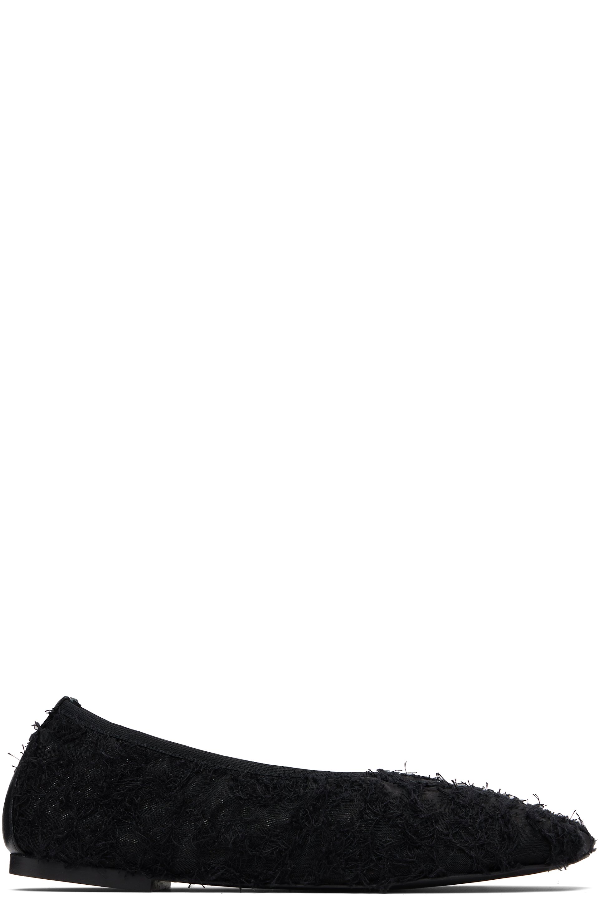Proenza Schouler - Ballerines Glove noires à dentelle