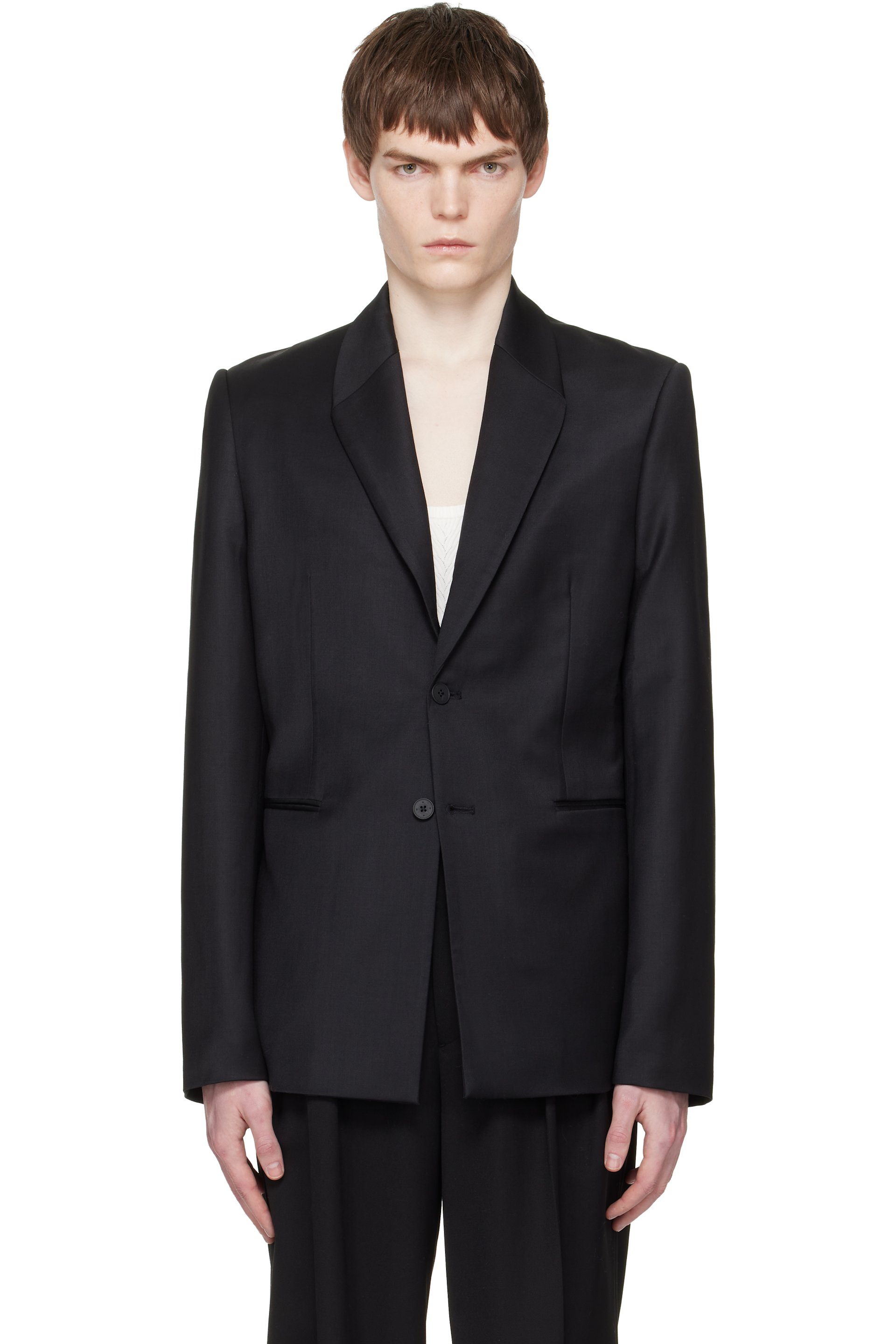 HELIOT EMIL - Black Derby Blazer