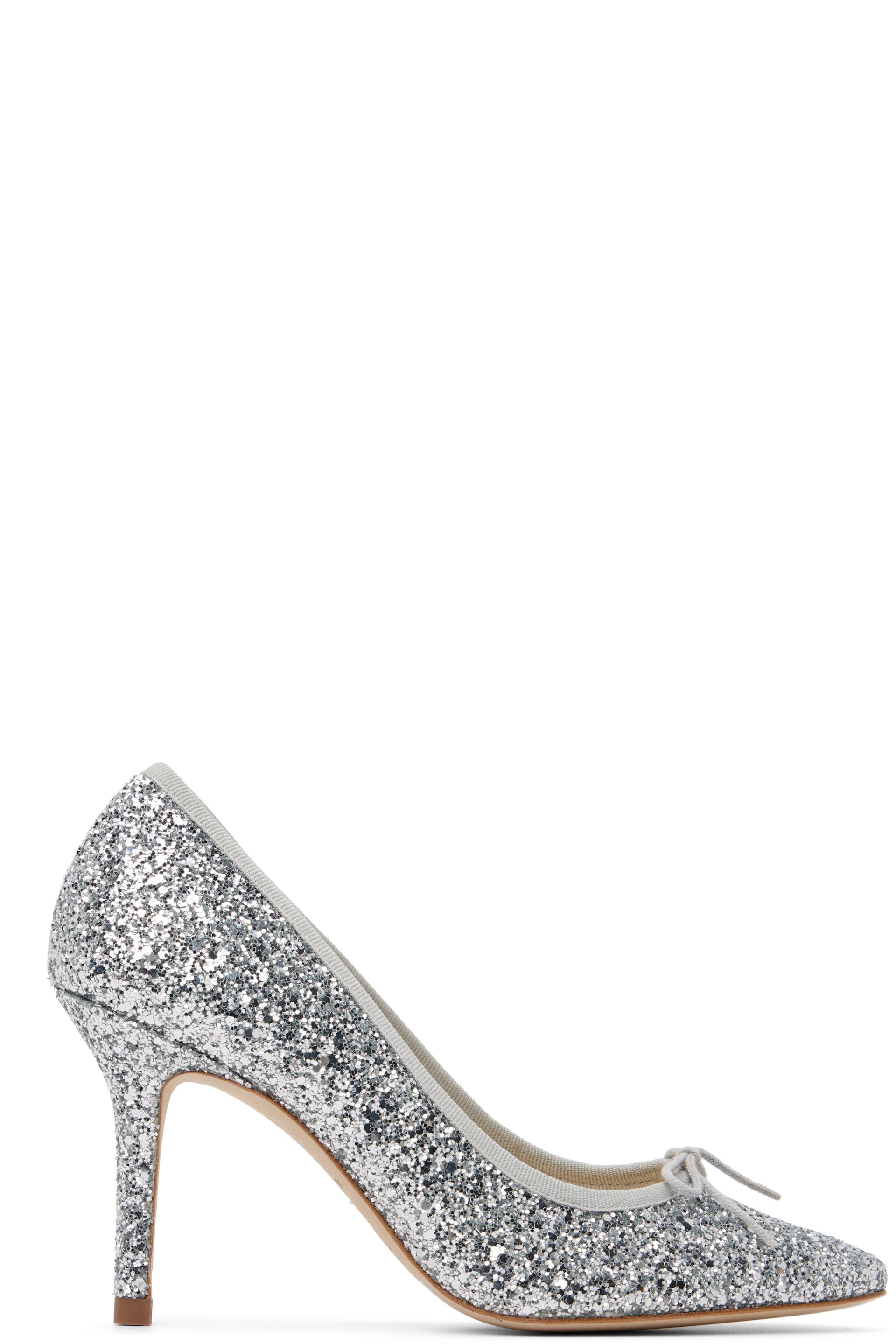 Repetto - Silver Cendrillon Heels