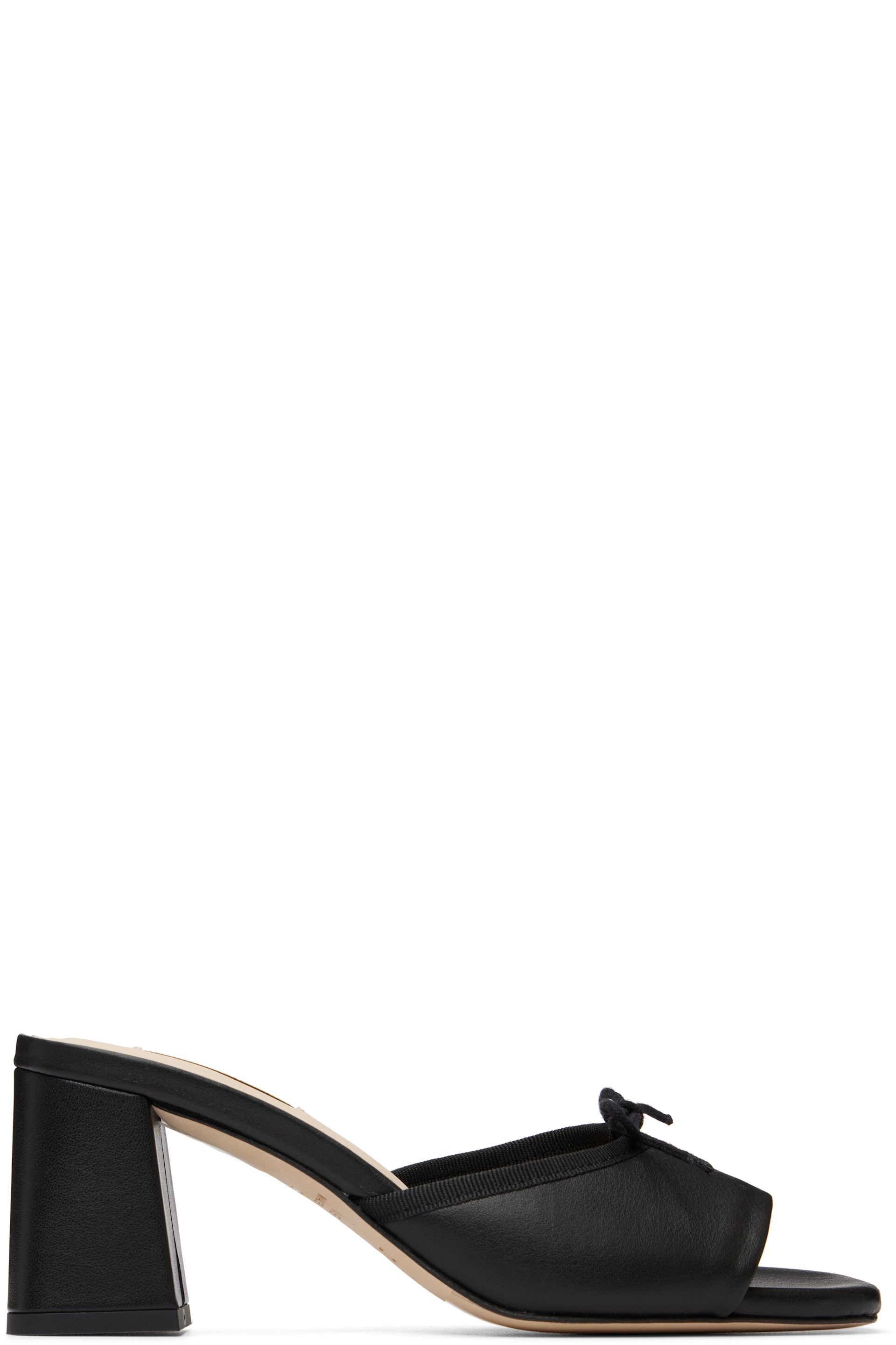Repetto - Sandales à talon Jordana 60 noires