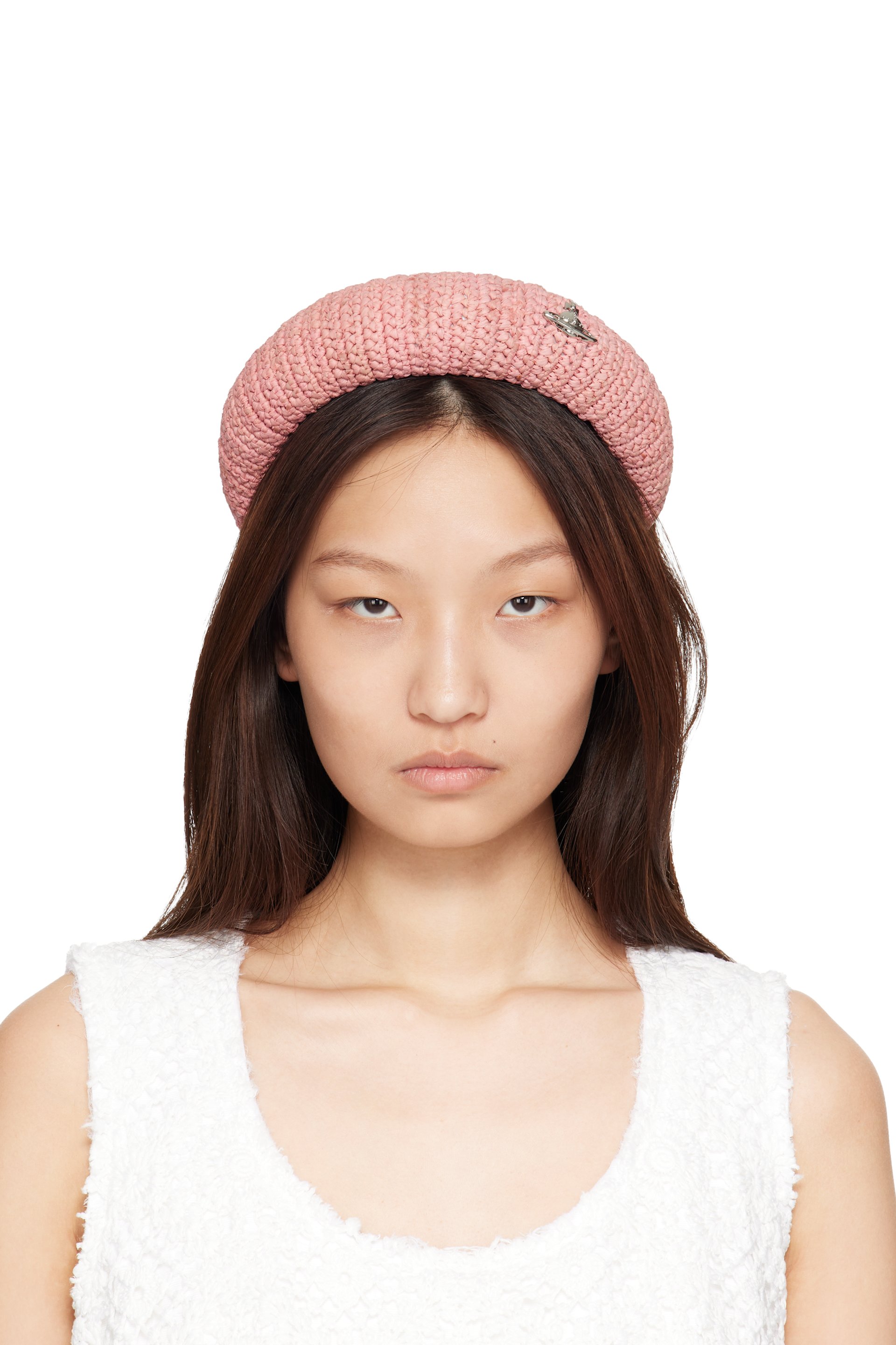 Vivienne Westwood - Pink Raffia Headband