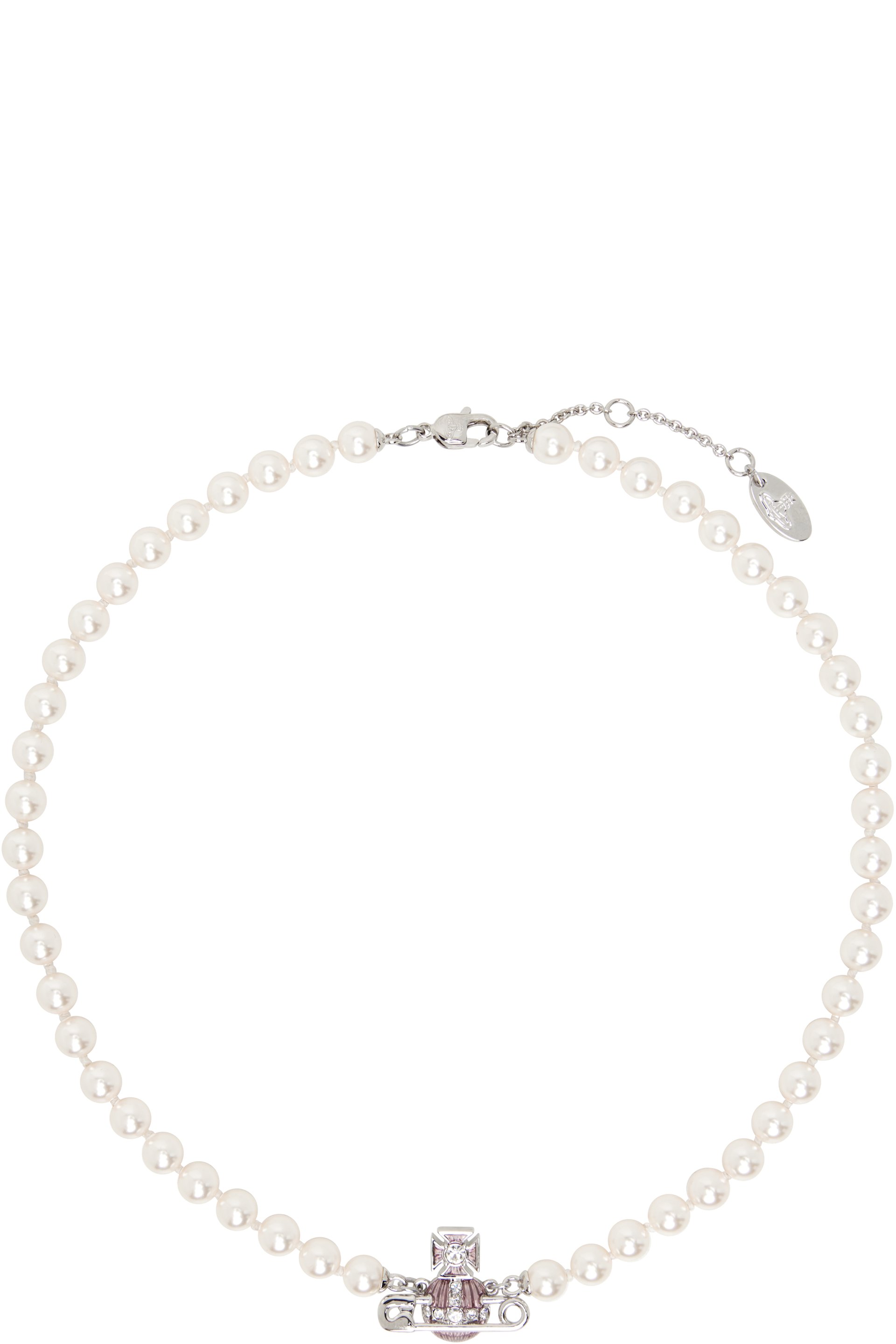 Vivienne Westwood - Collier Kitty à perles artificielles