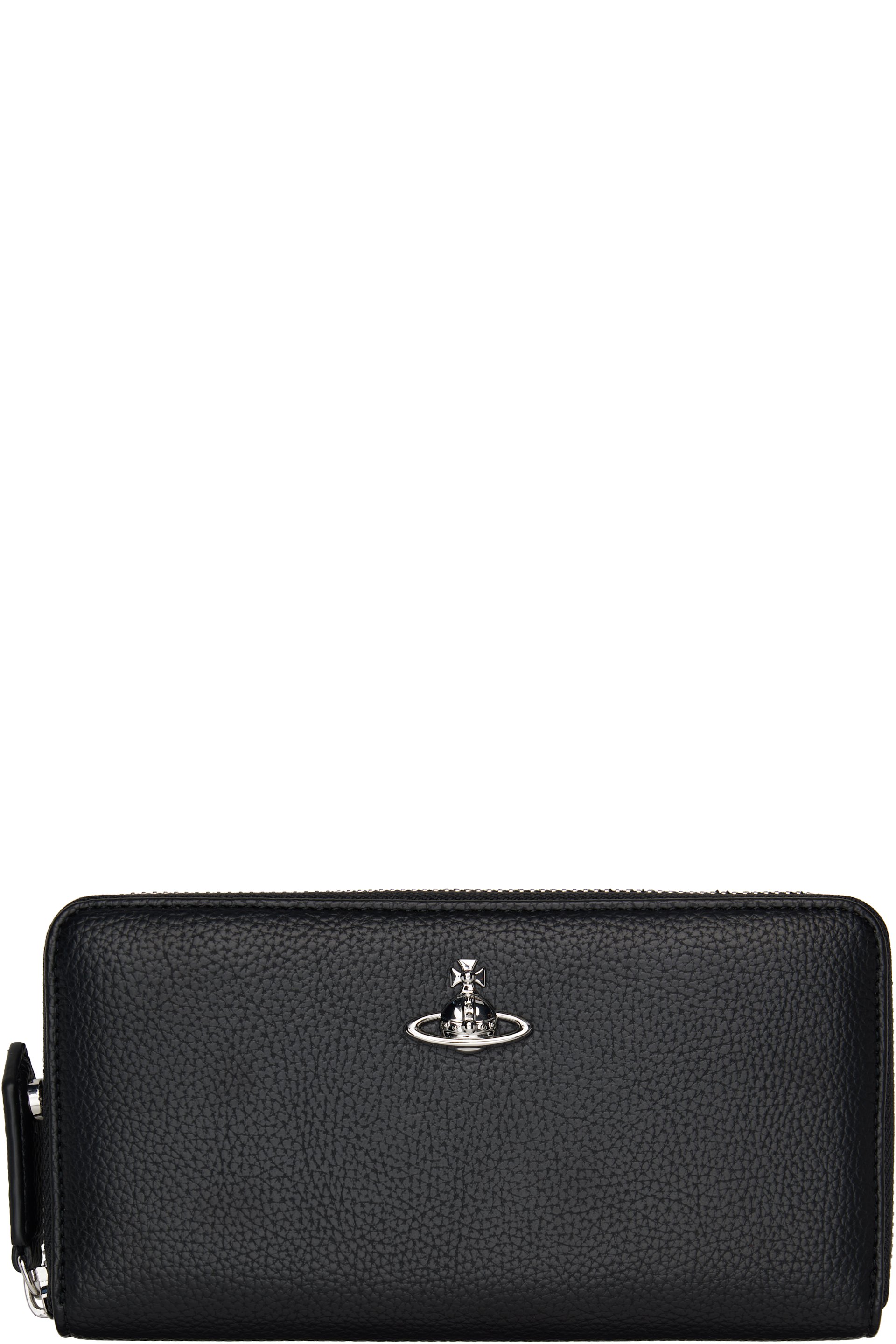 Vivienne Westwood - Black Classic Zip Round Wallet