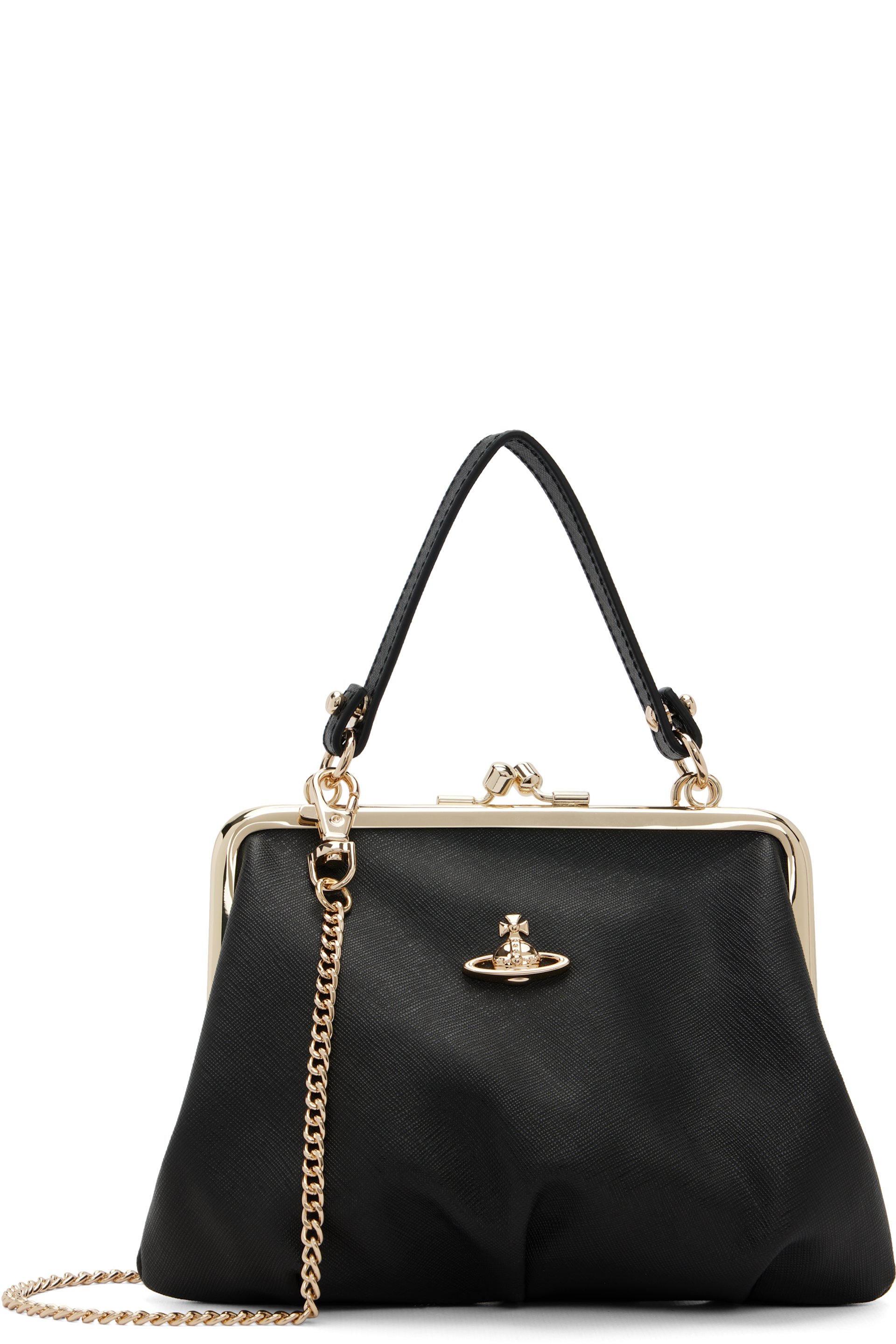 Vivienne Westwood - Black Granny Frame Bag