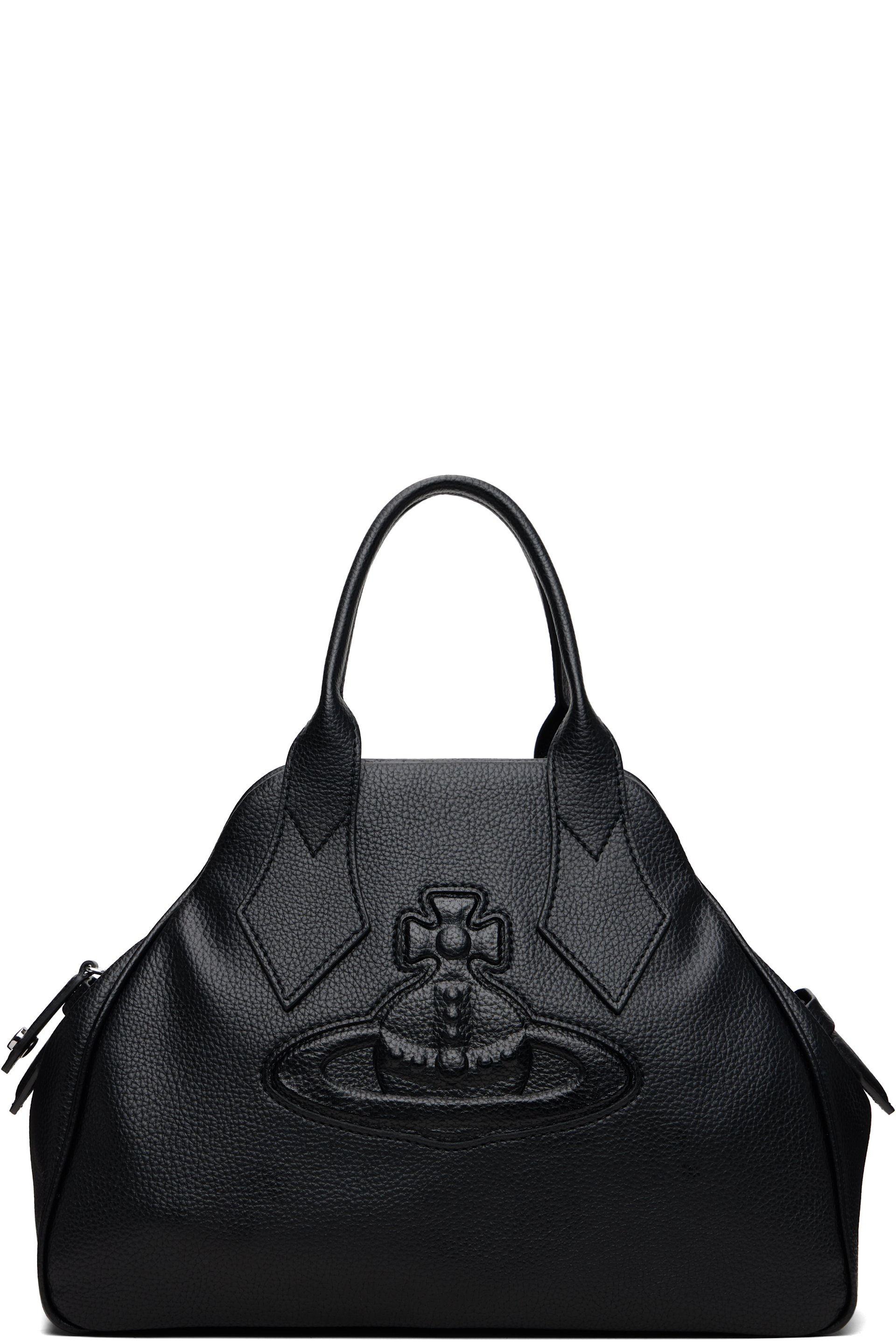 Vivienne Westwood: Black Yasmine Medium Bag | SSENSE