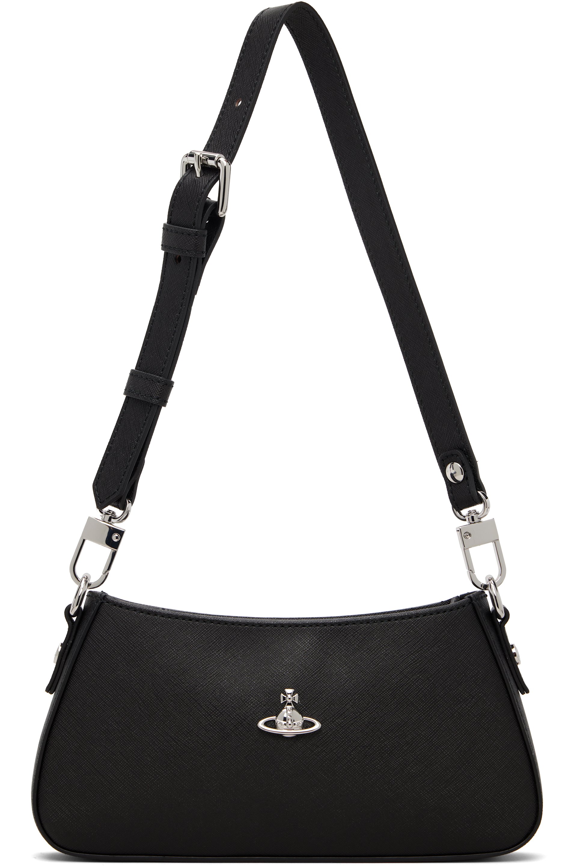 Vivienne Westwood - Sac pour téléphone porté épaule Tasha noir