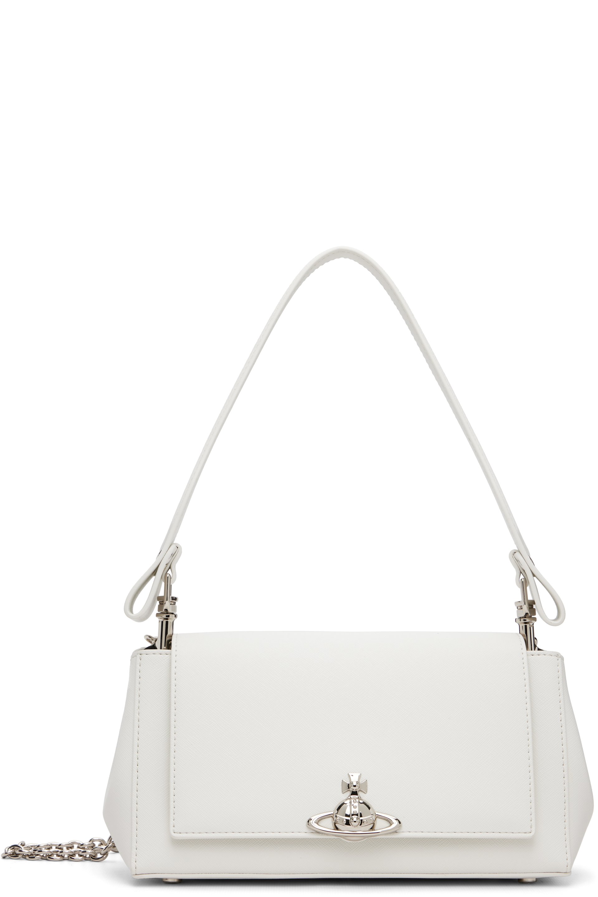 Vivienne Westwood - Moyen sac Hazel blanc