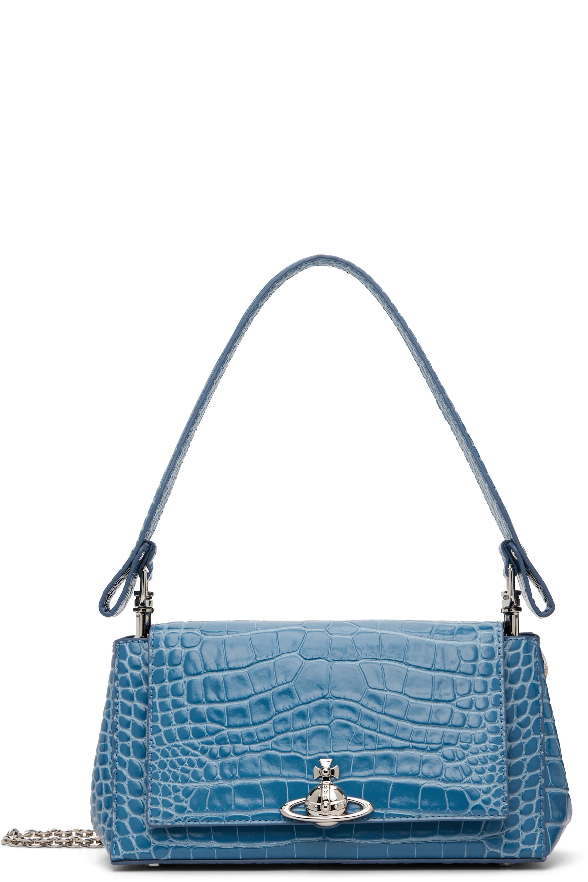 Vivienne Westwood - Moyen sac Hazel bleu