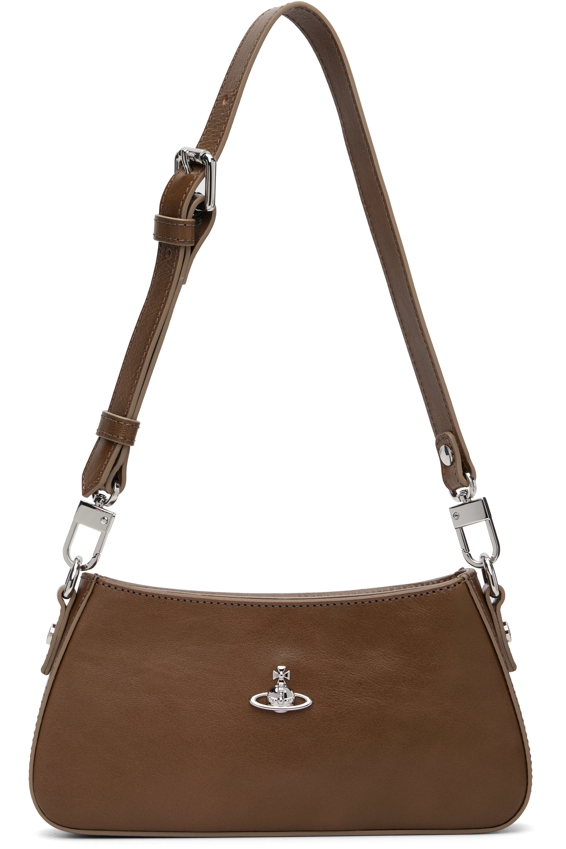 Vivienne Westwood - Sac pour téléphone porté épaule Tasha brun