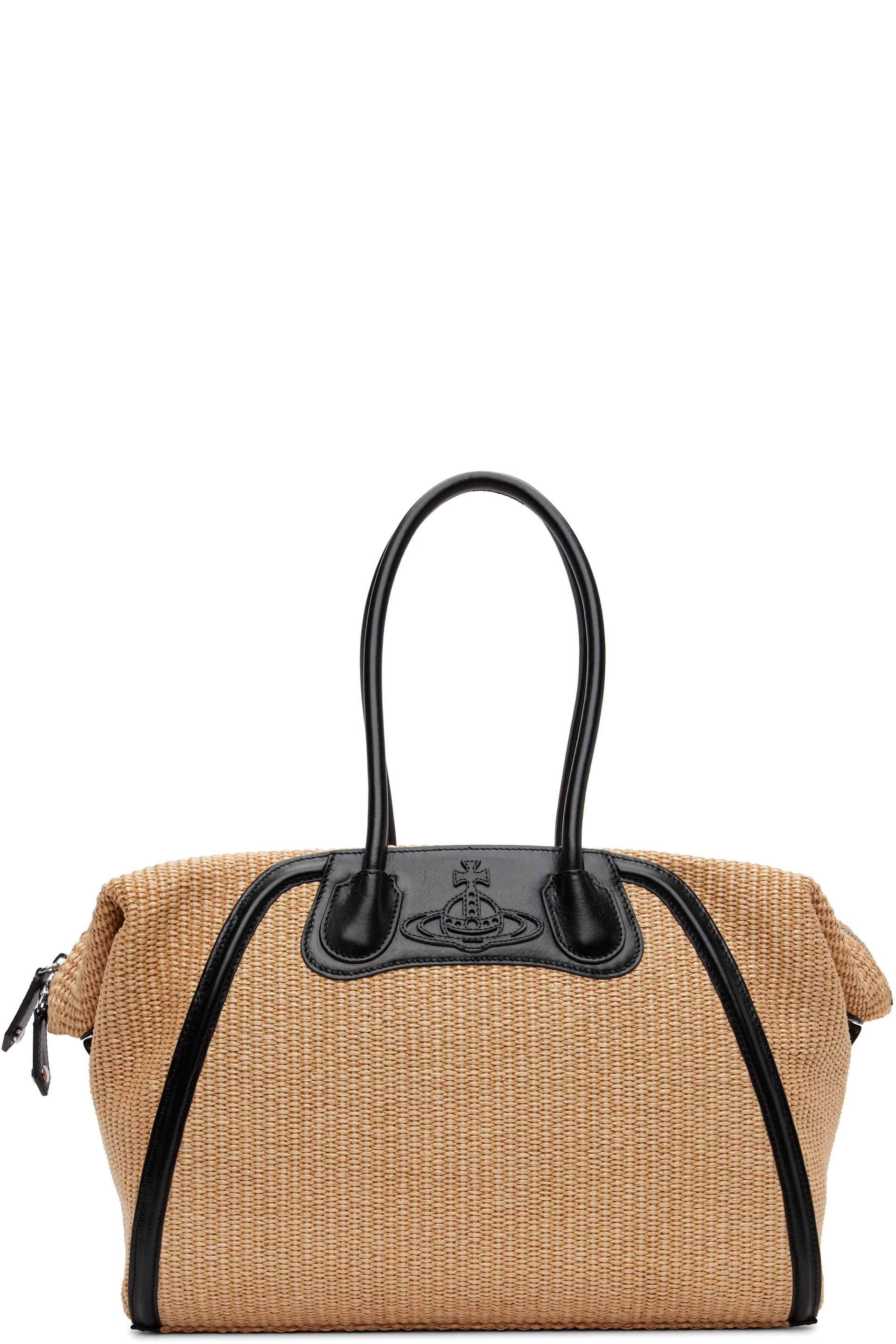 シーバスリーガル　ヴィヴィアン・ウエストウッド Vivienne Westwood: Beige Shirley Holdall Tote | SSENSE