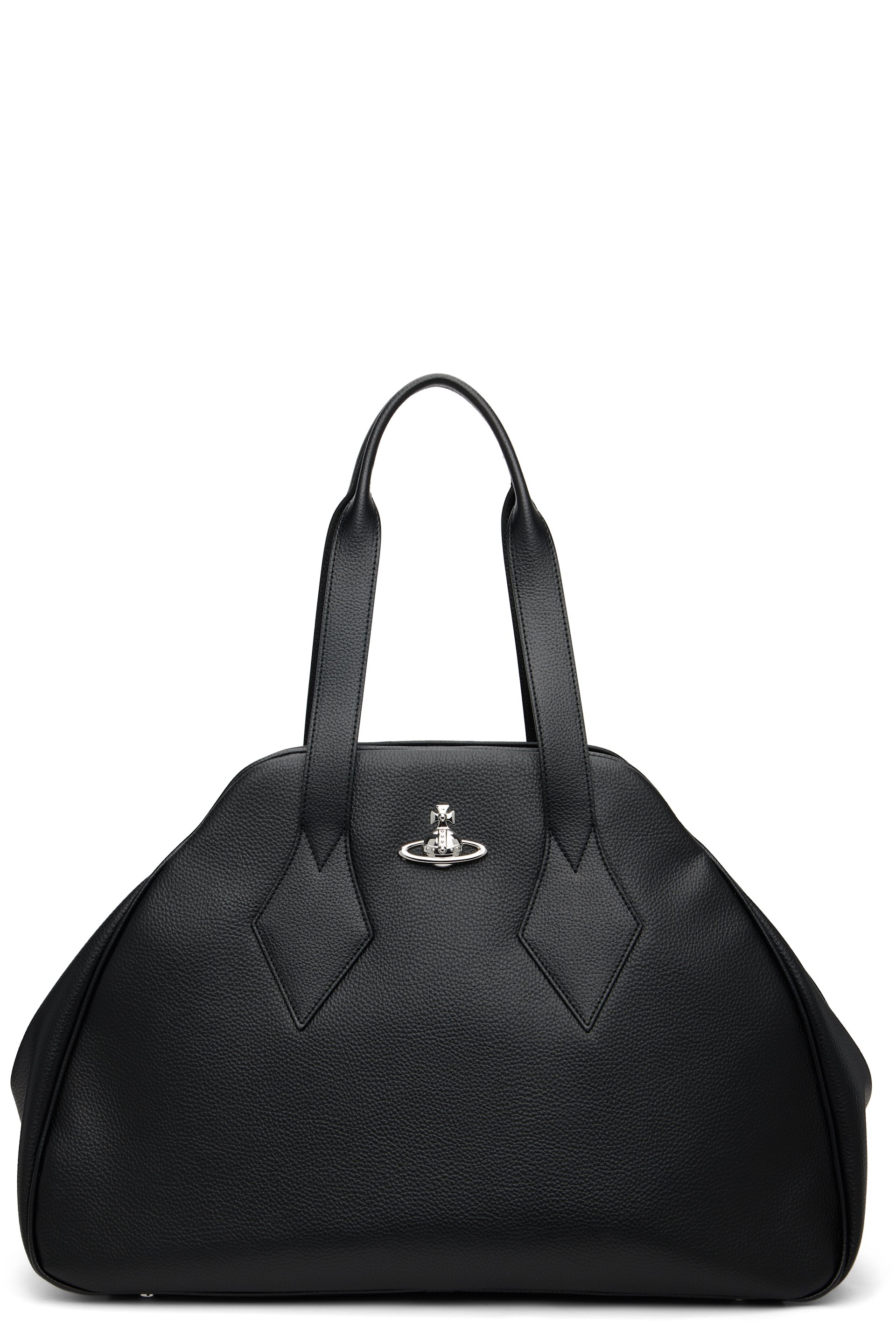 Vivienne Westwood: Black Yasmine Large Bag | SSENSE