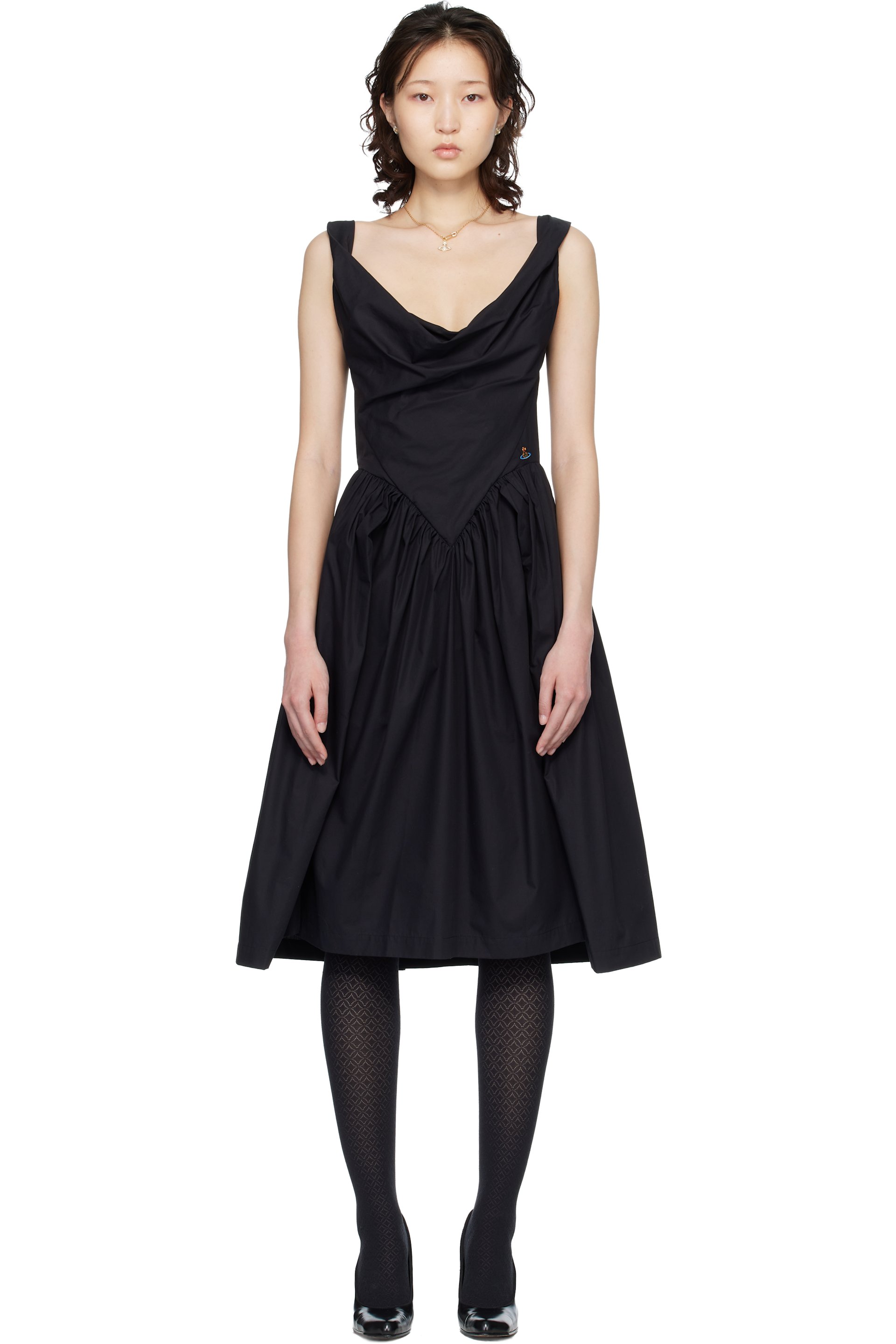 Black Sunday Midi Dress by Vivienne Westwood on Sale