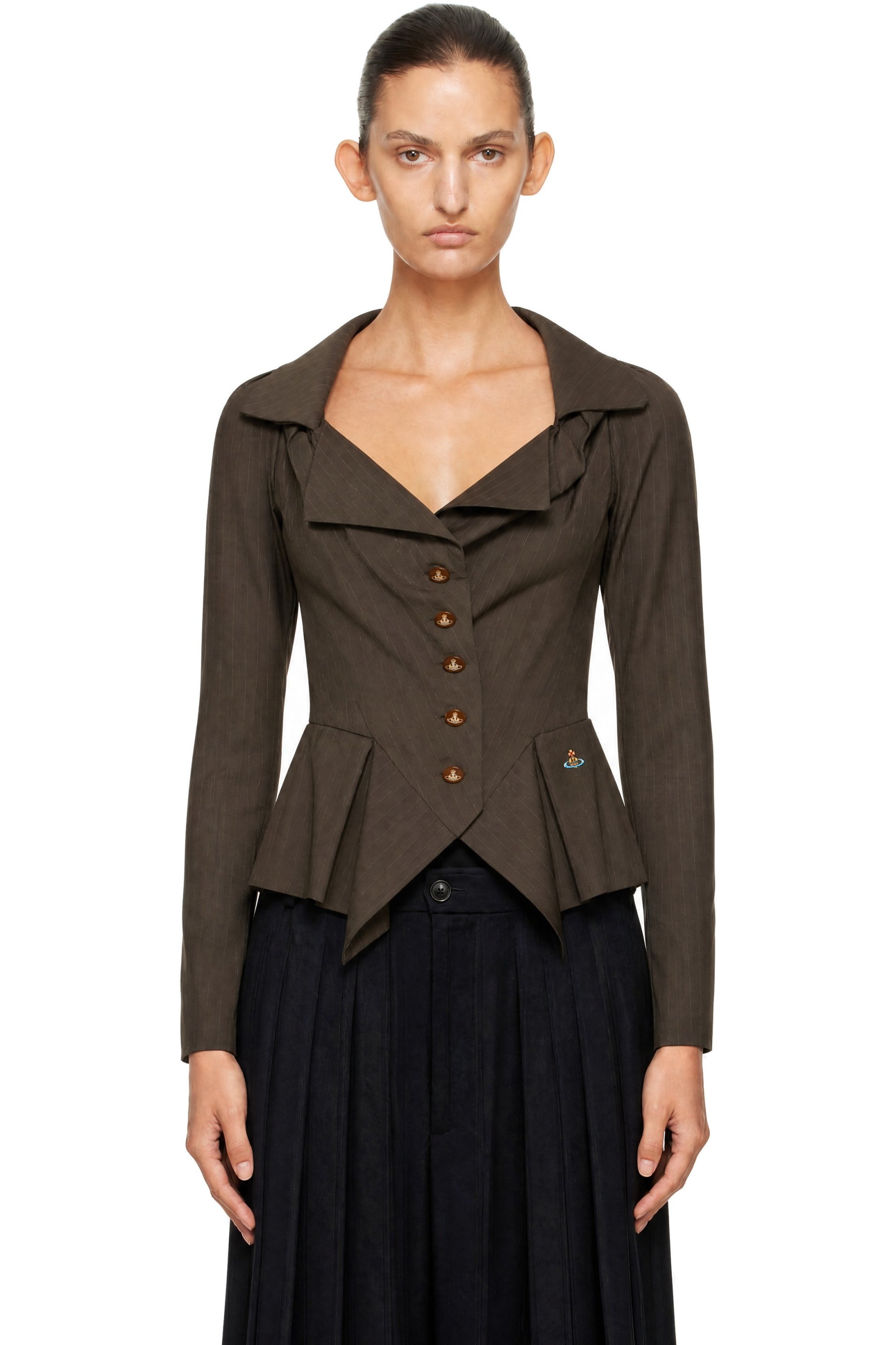 Vivienne Westwood - Brown Monday Blouse