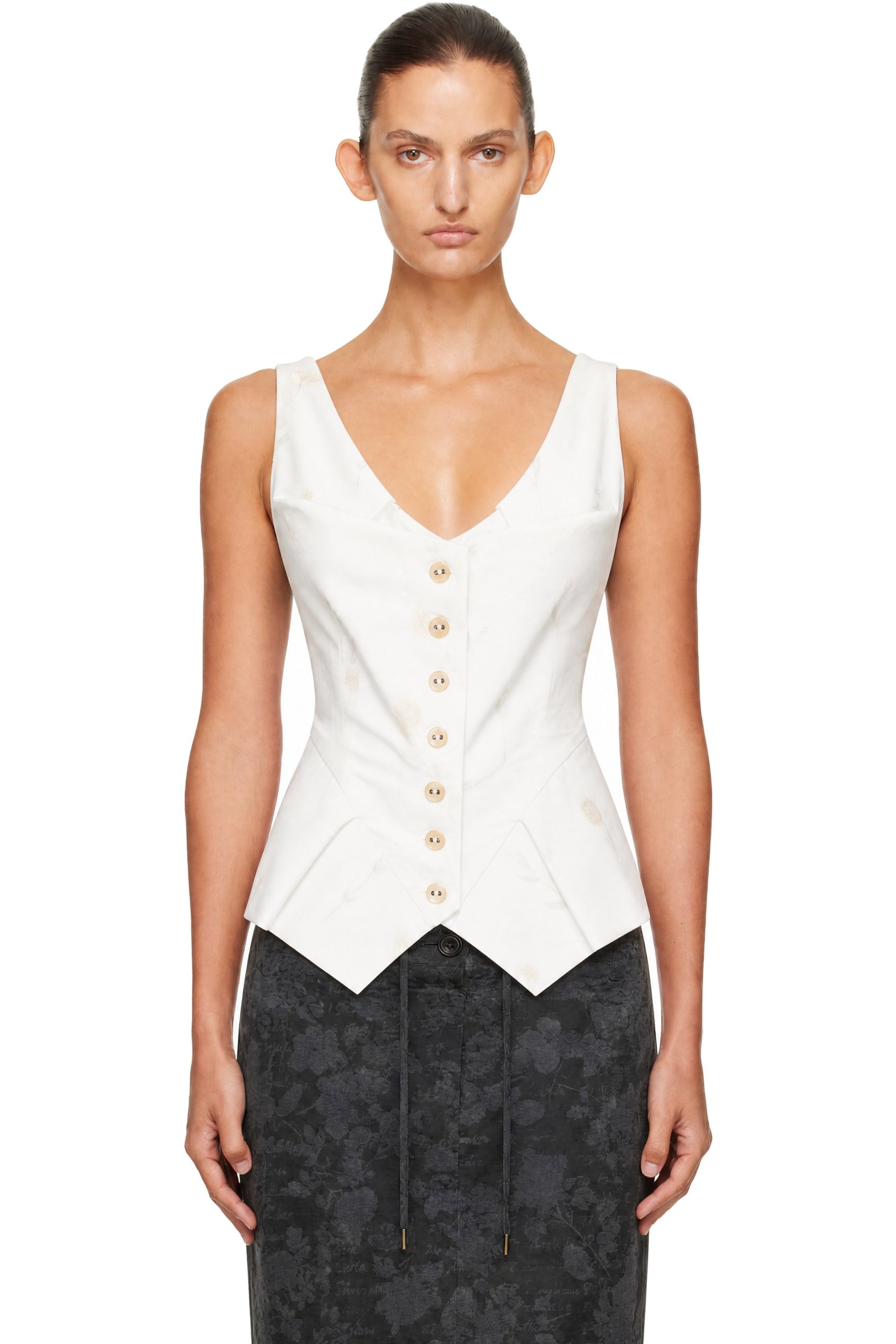 Vivienne Westwood - Gilet Monday blanc