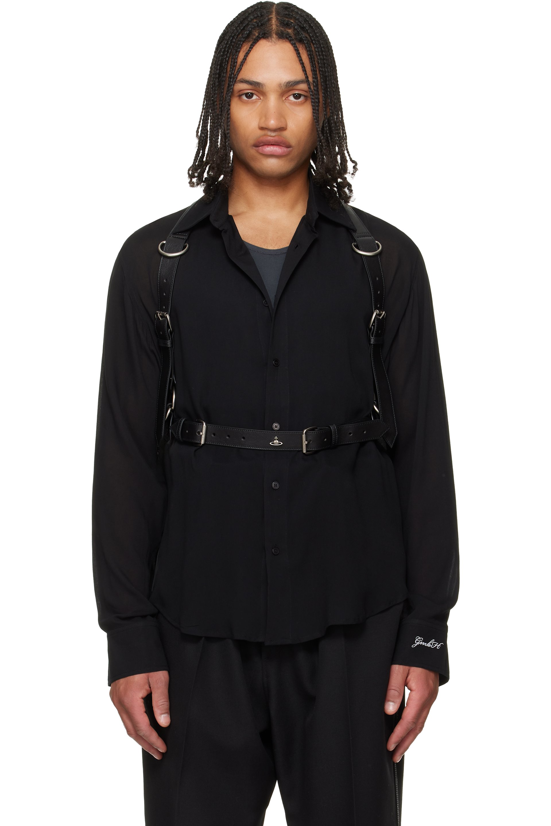 Vivienne Westwood - Harnais de style équestre noir