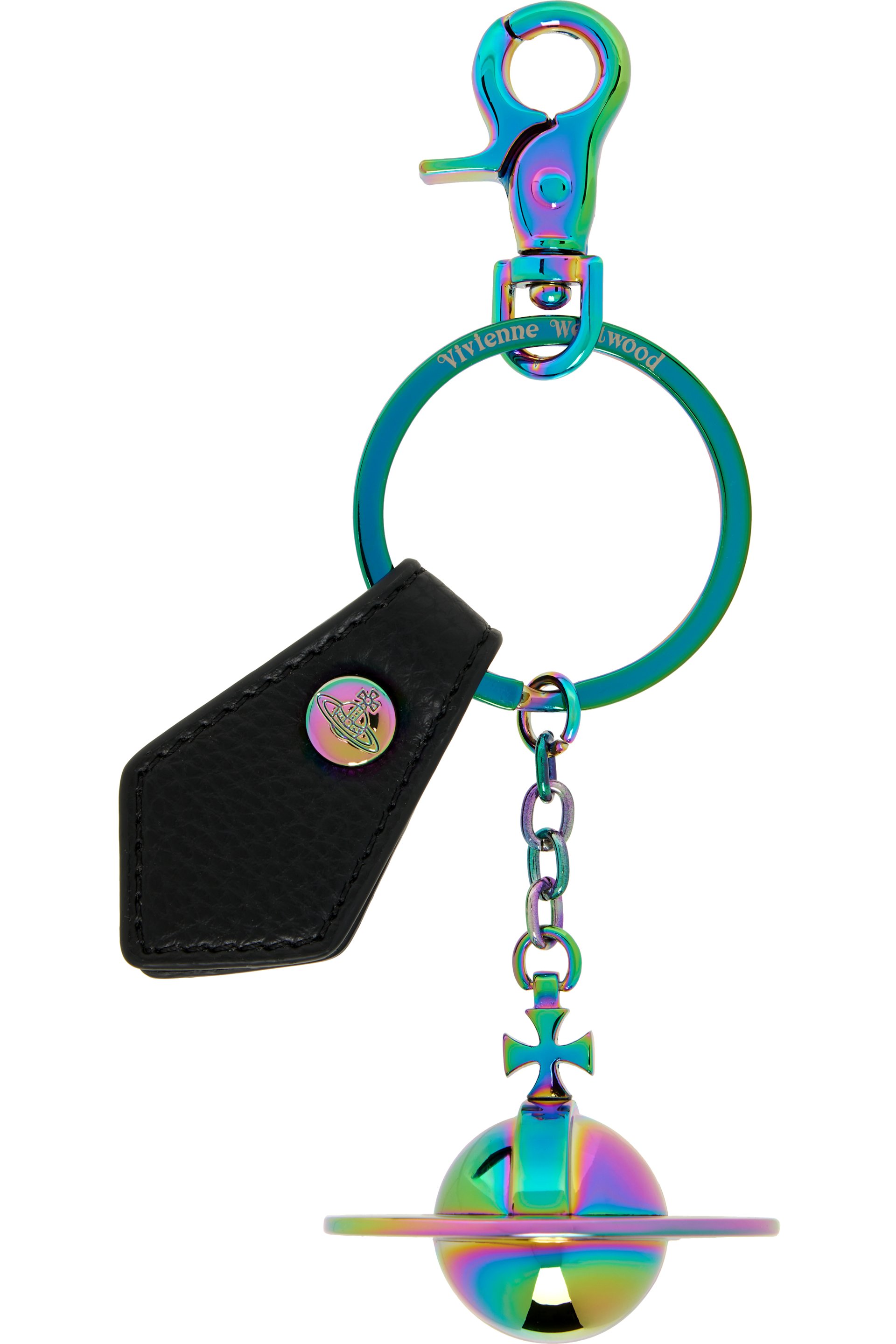 Vivienne Westwood - Black 3D Orb Keychain