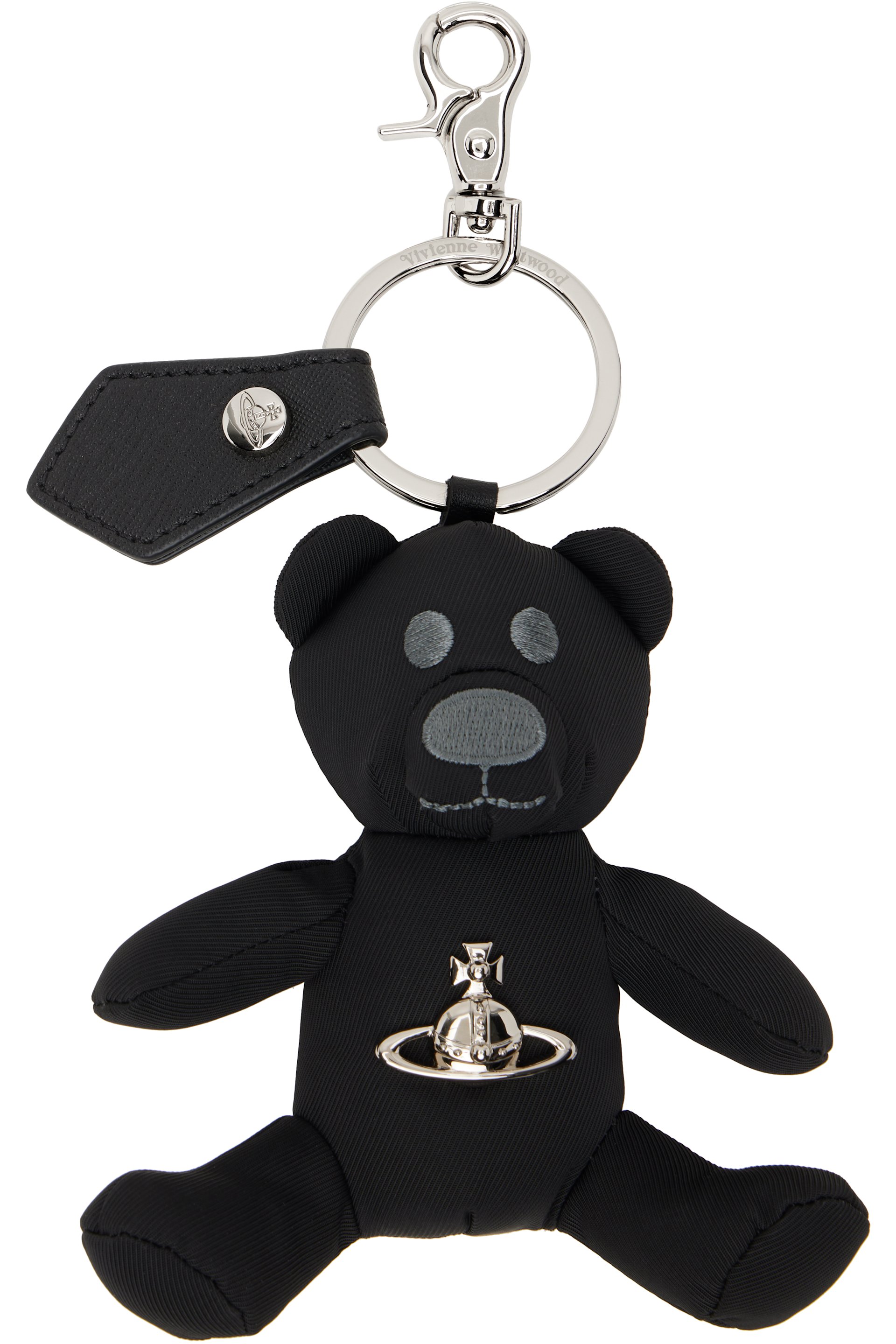 Vivienne Westwood - Black Teddy Bear Keychain