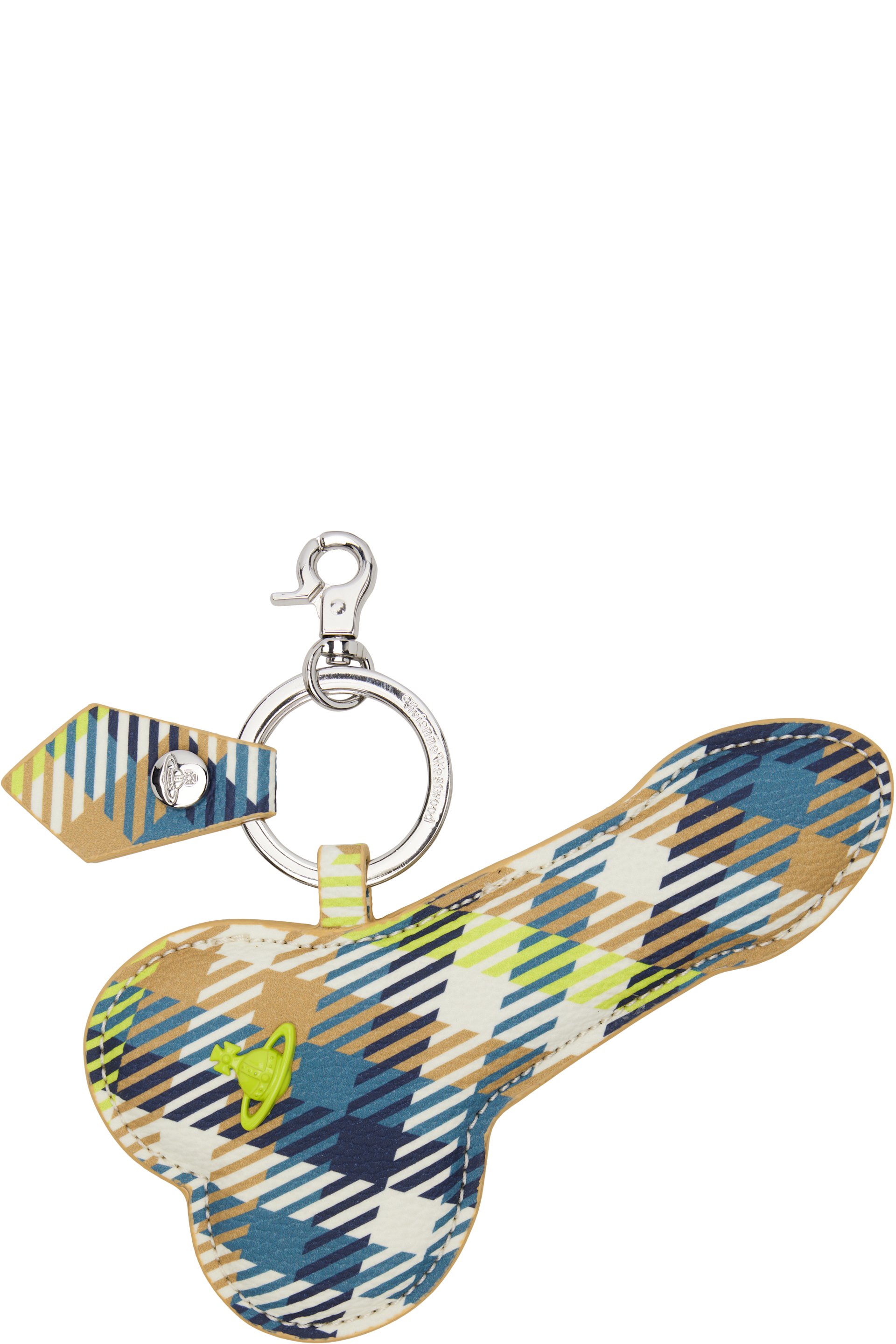 Vivienne Westwood - Multicolor Flat Penis Keychain