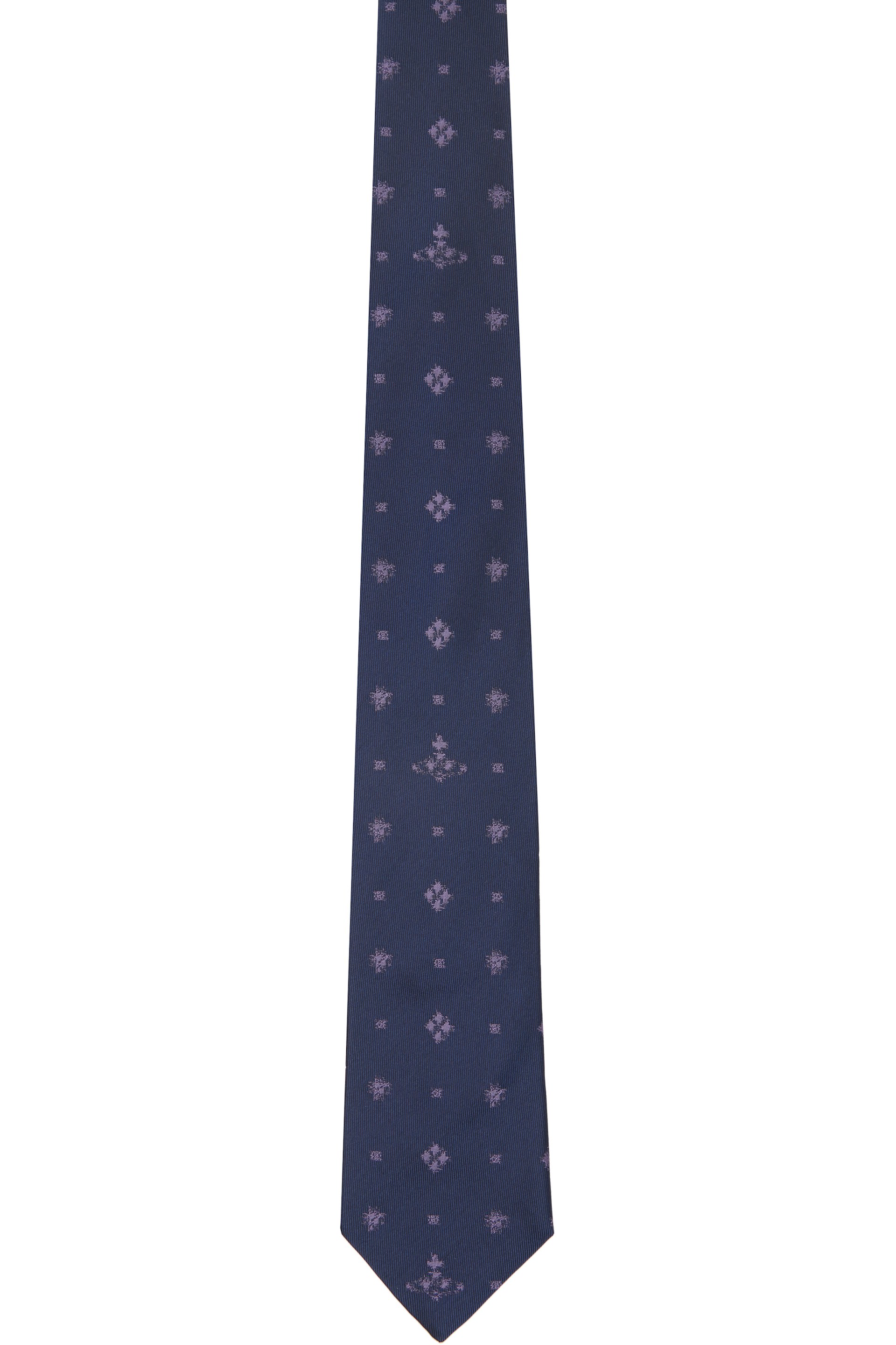 Vivienne Westwood - Navy 8.5cm Silk Tie