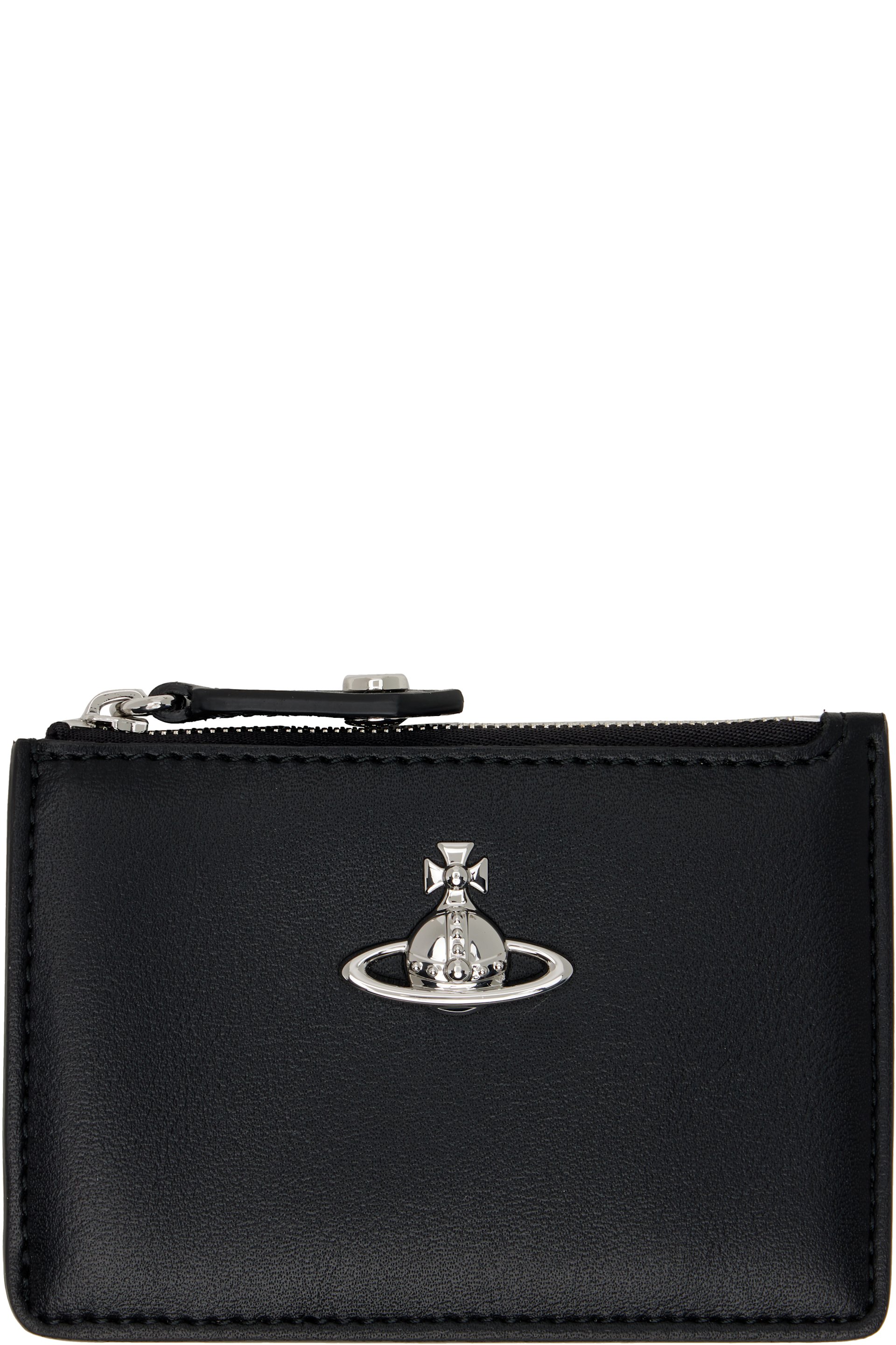 Vivienne Westwood - Black Slim Long Card Holder