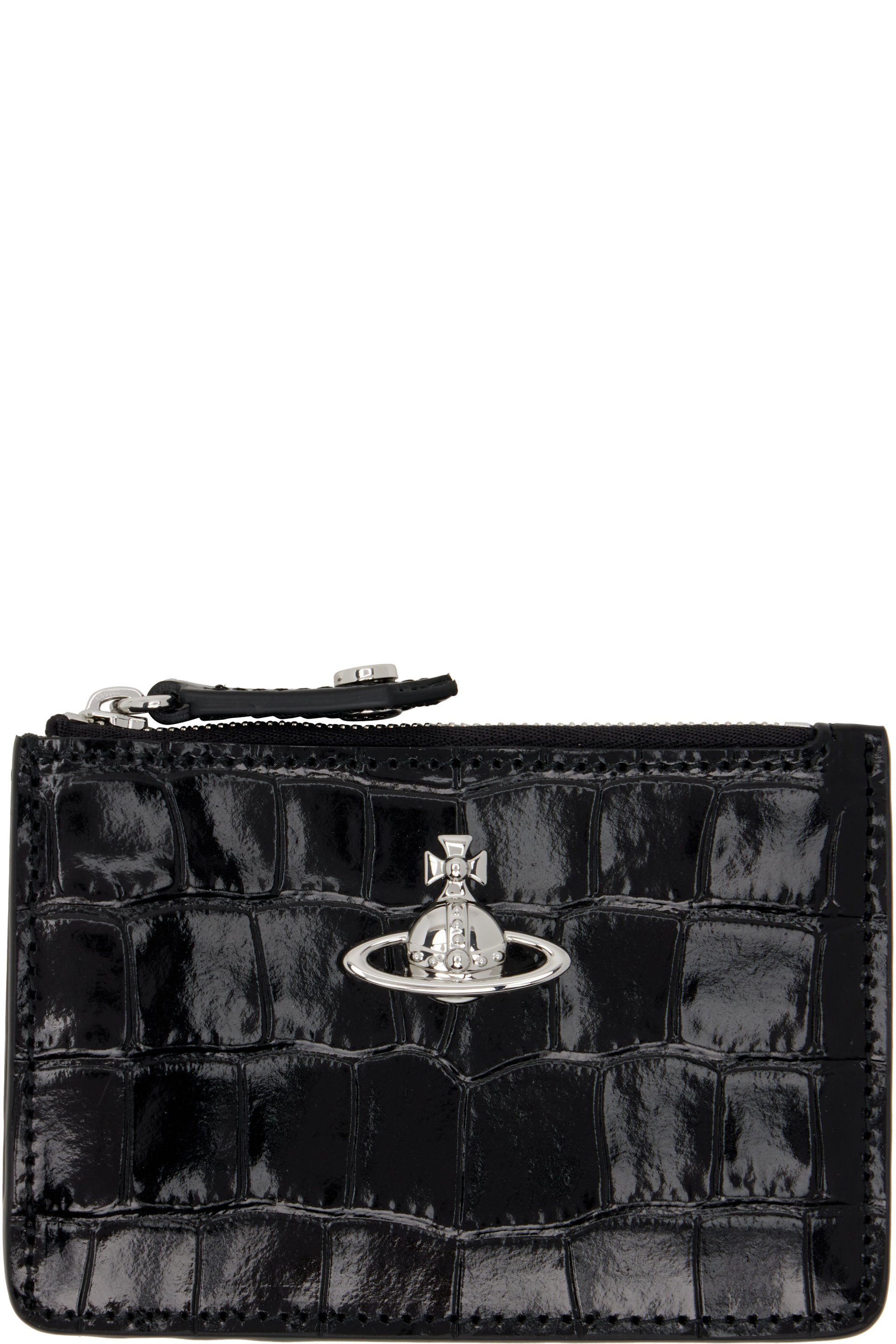 Vivienne Westwood - Black Slim Long Card Holder