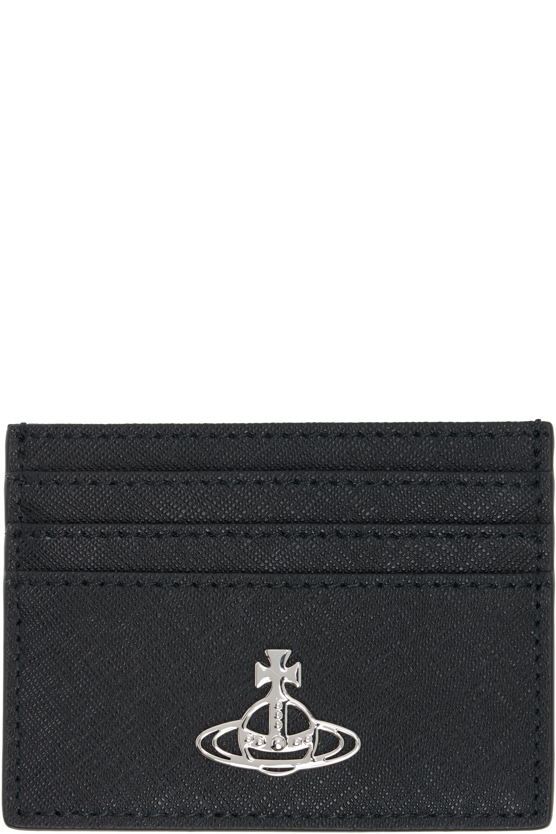 Vivienne Westwood - Black Flat Card Holder
