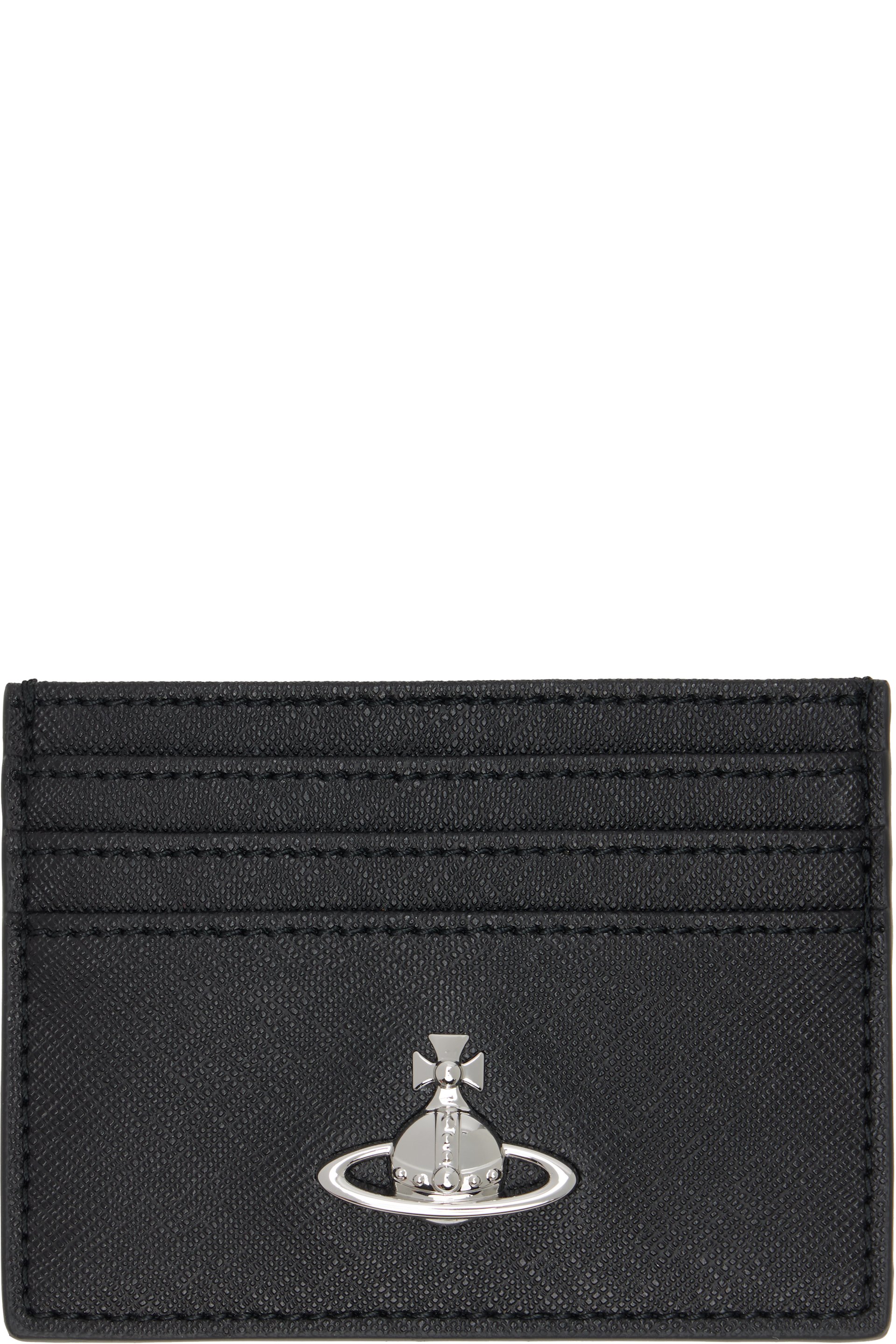 Vivienne Westwood - Porte-carte plat noir