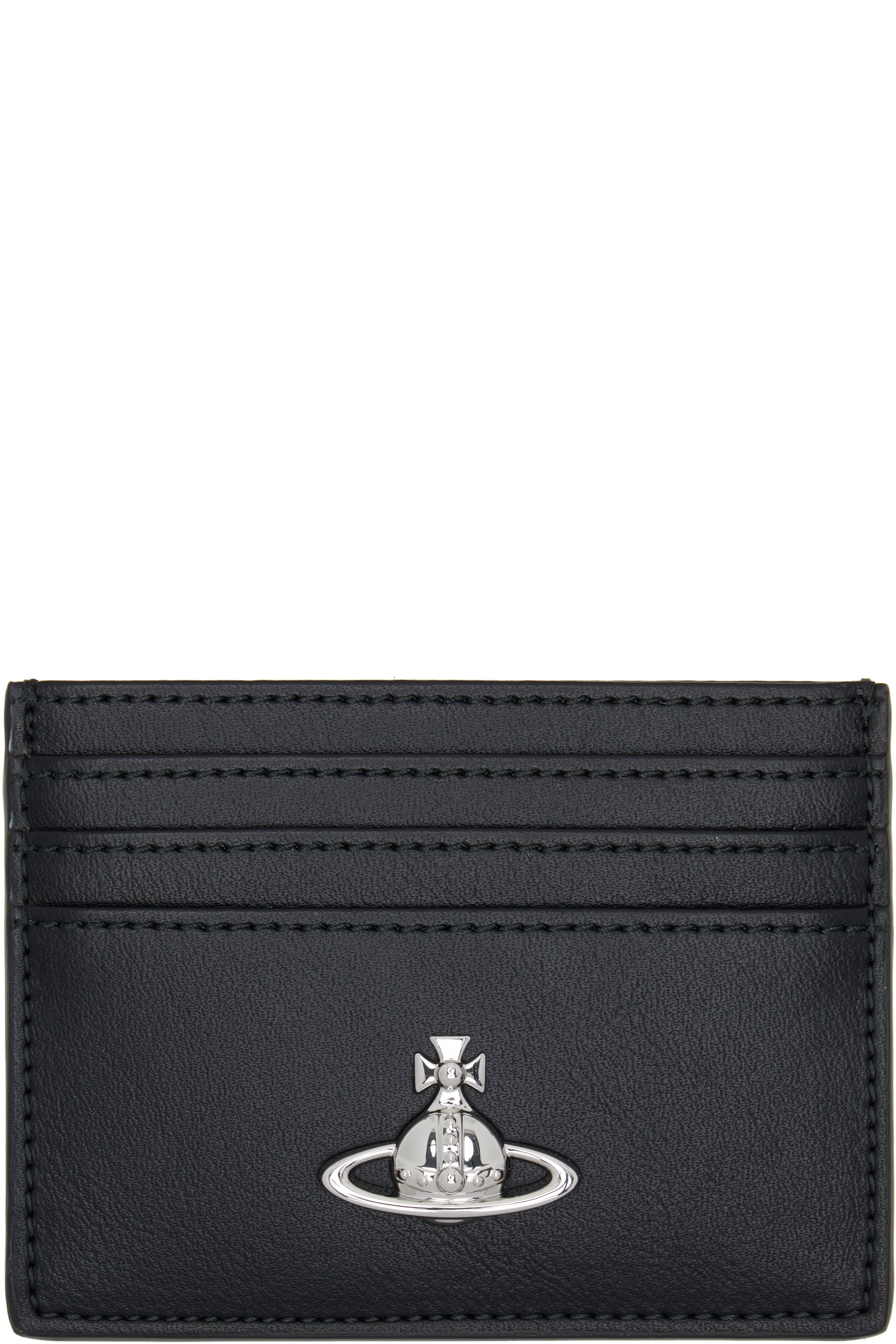 Vivienne Westwood - Black Flat Card Holder