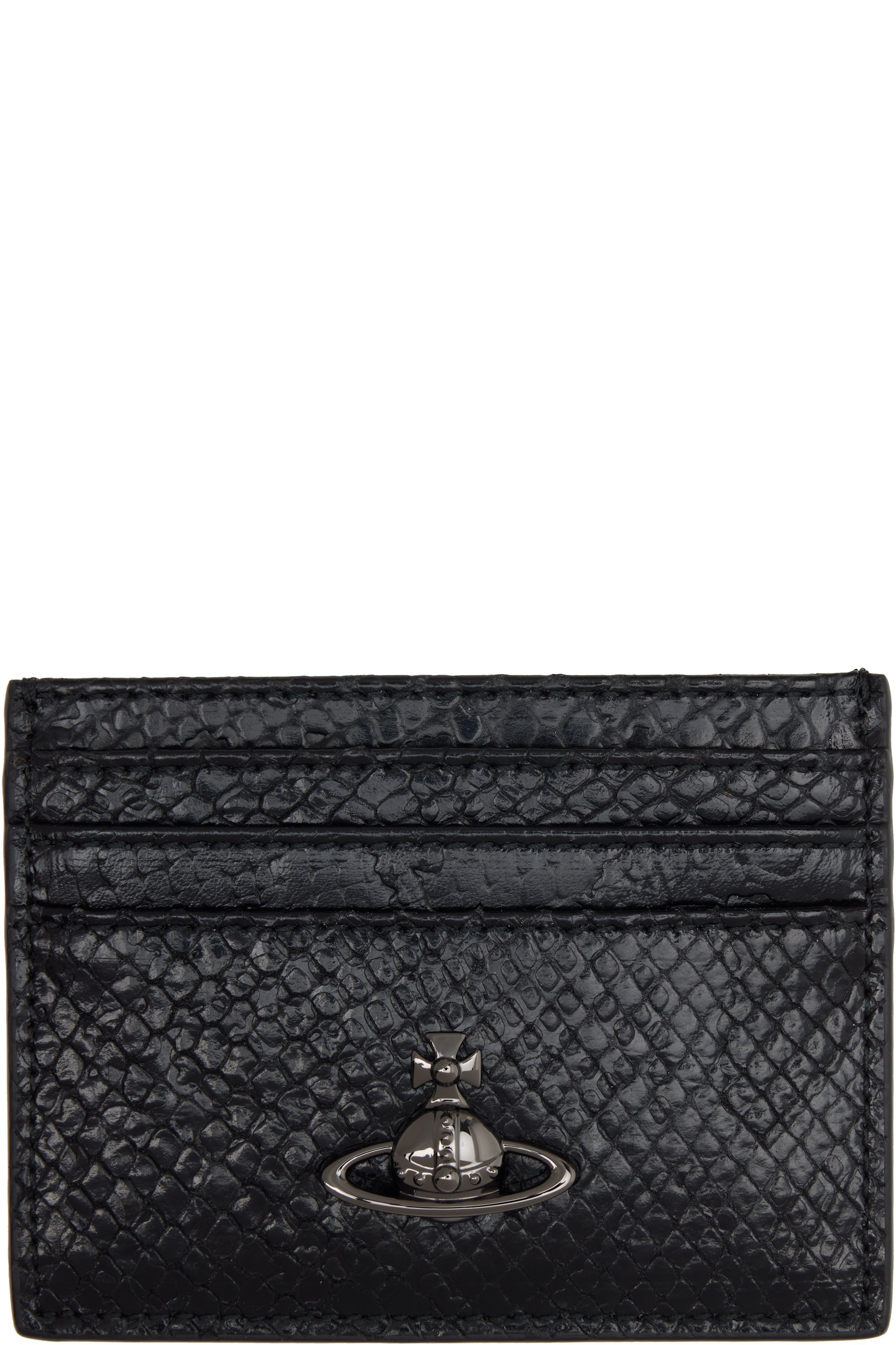 Vivienne Westwood - Black Flat Card Holder