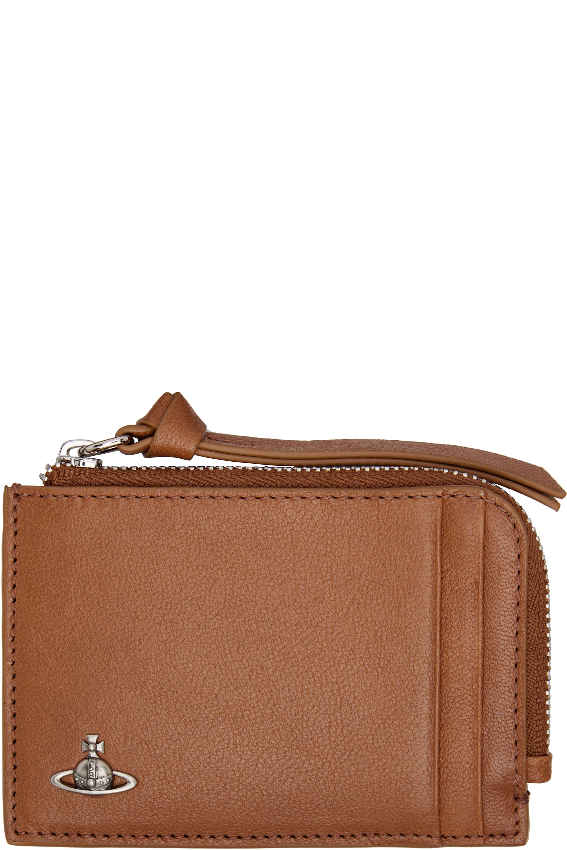 Vivienne Westwood - Brown Zip Card Holder