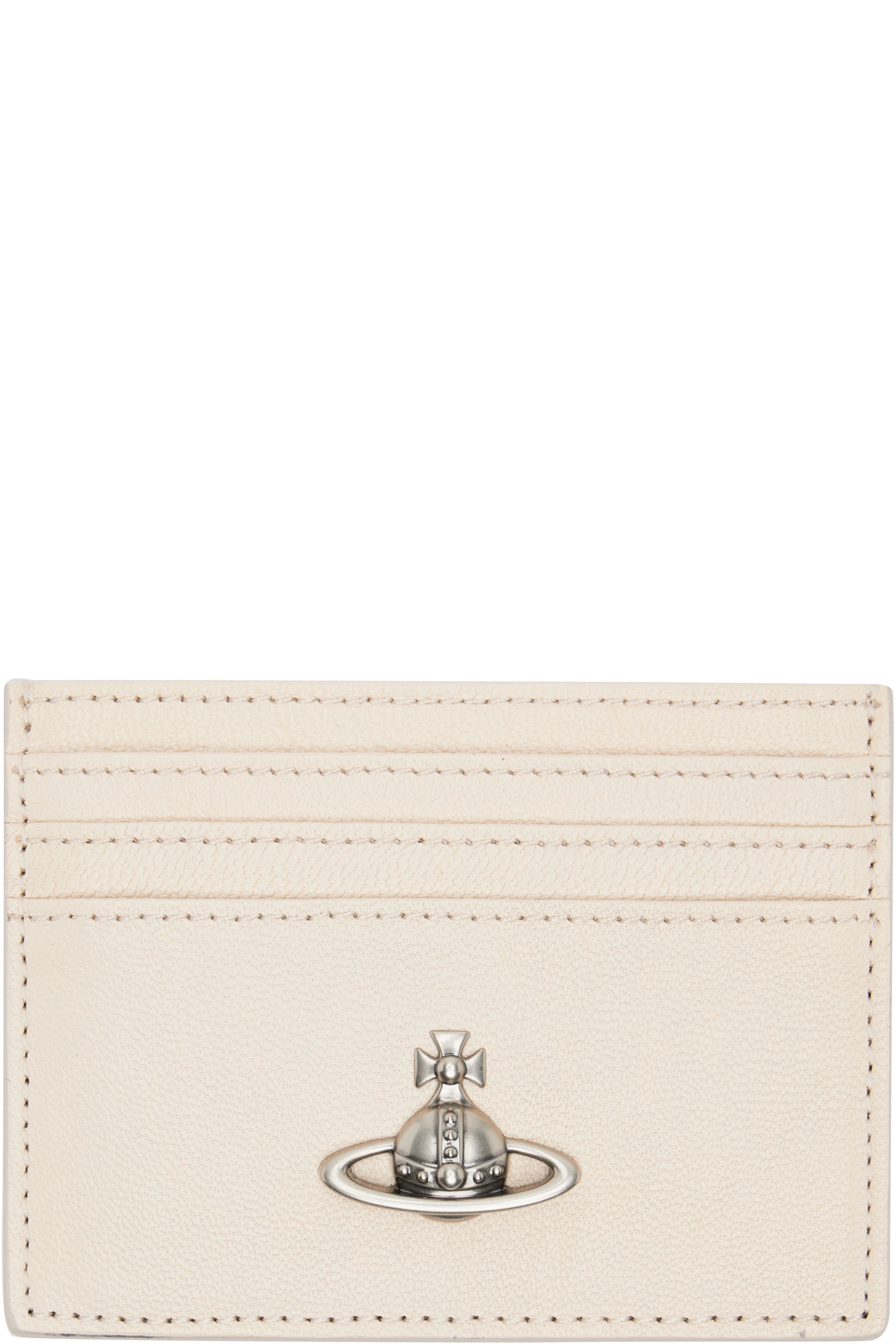 Vivienne Westwood - Off-White Flat Card Holder