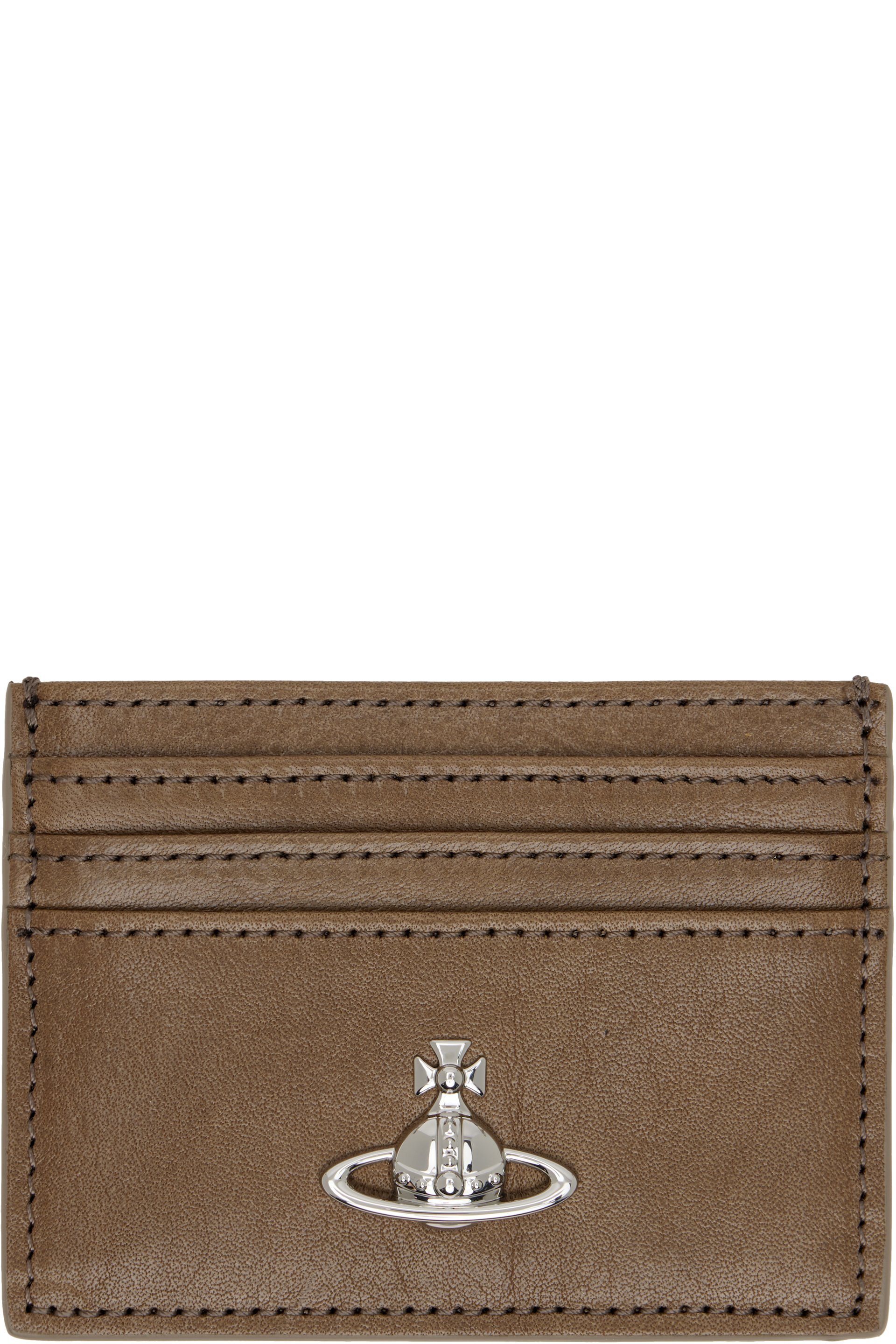 Vivienne Westwood - Brown Flat Card Holder
