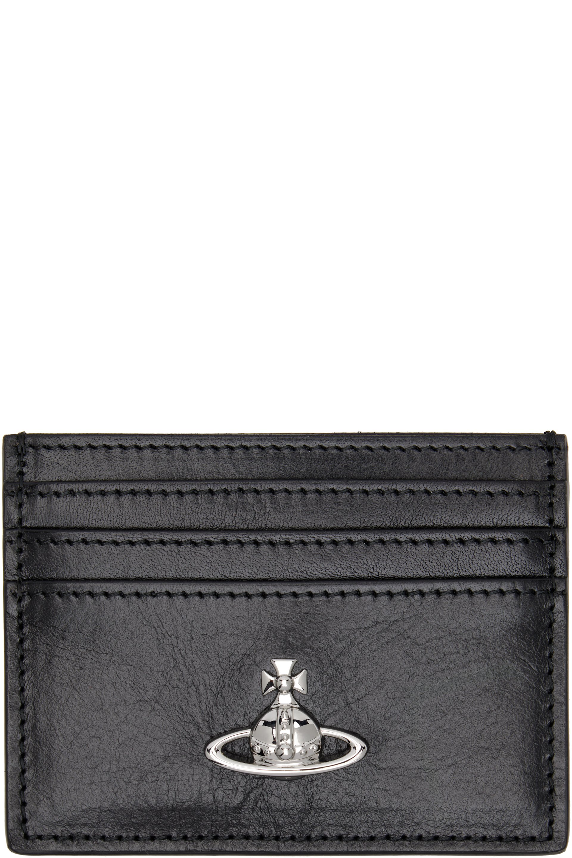 Vivienne Westwood - Black Flat Card Holder