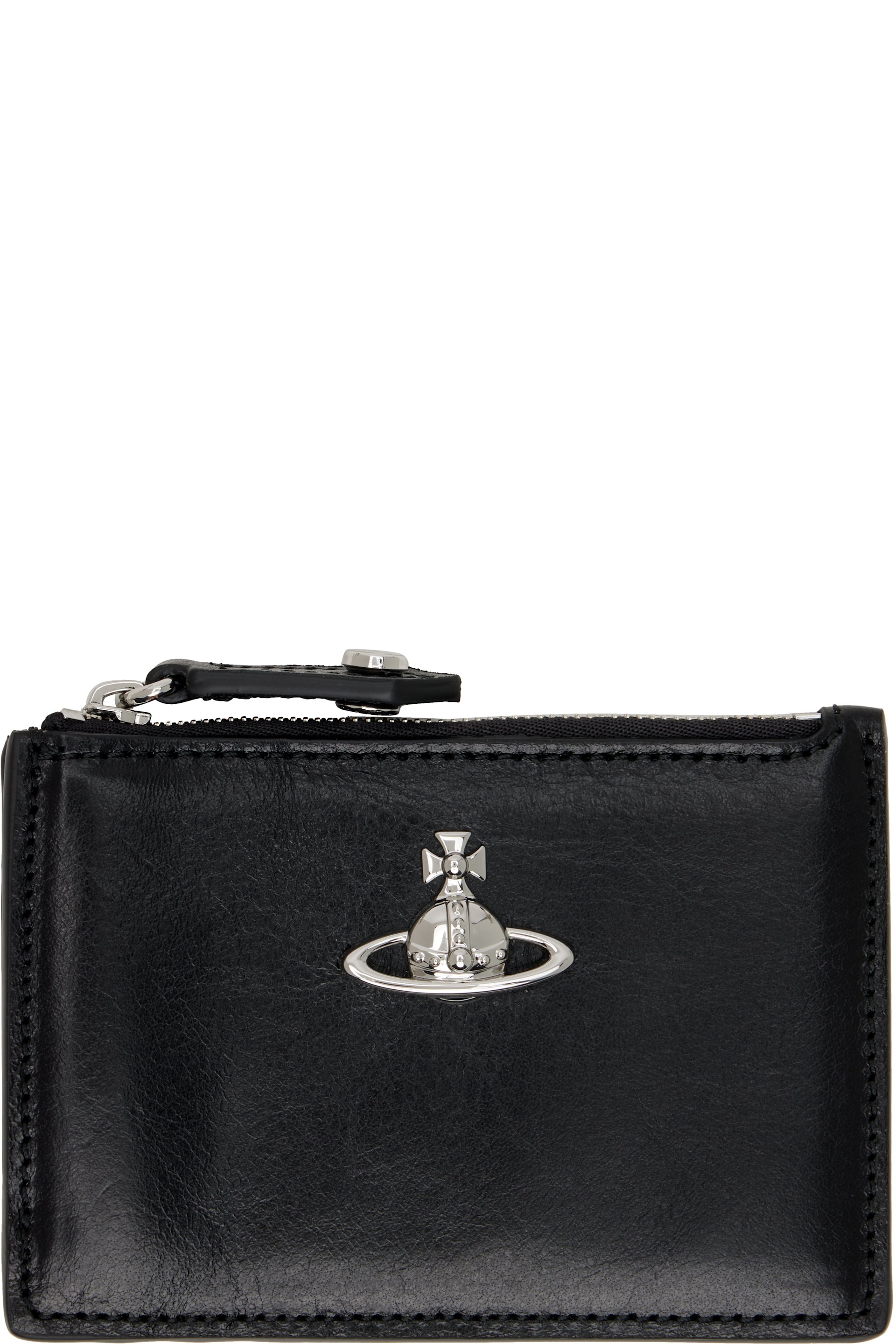 Vivienne Westwood - Black Slim Long Card Holder