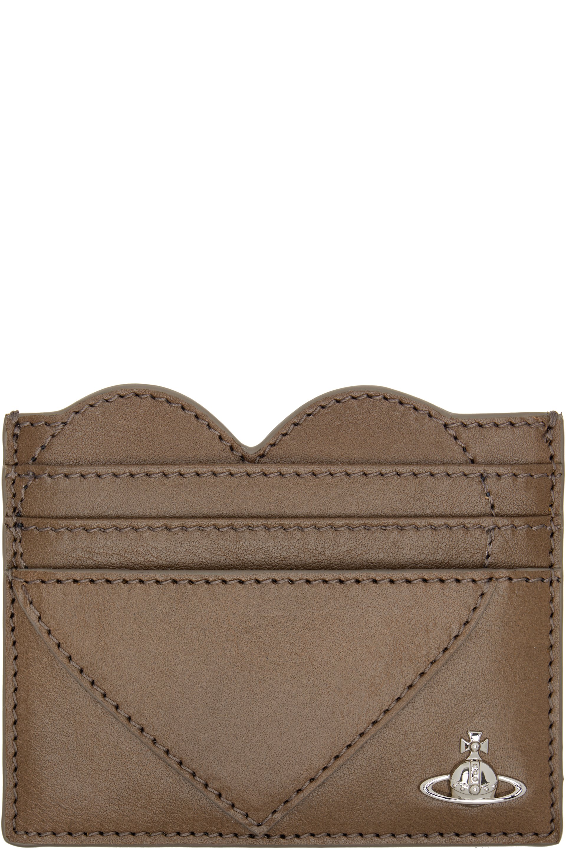 Vivienne Westwood - Brown Heart Card Holder