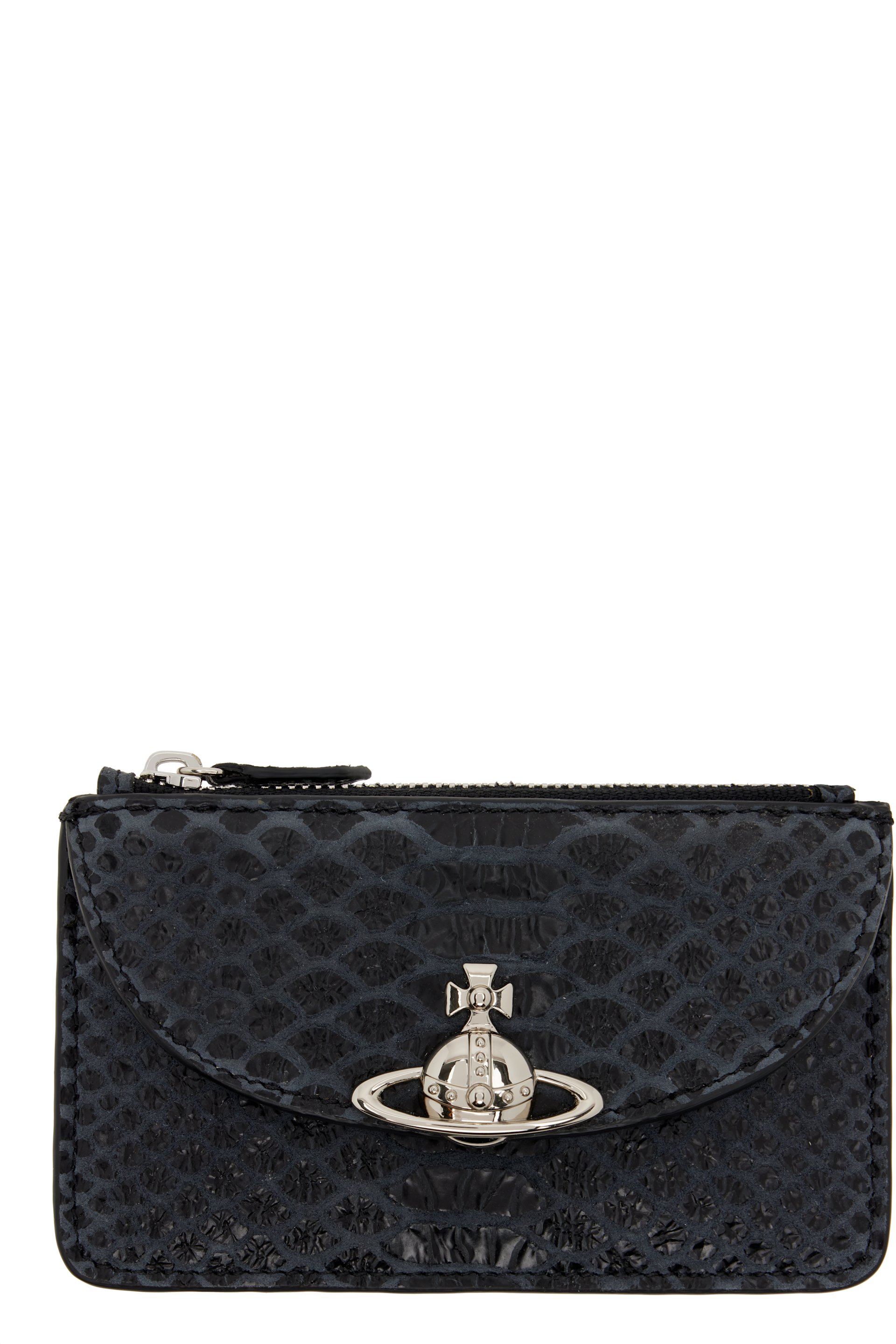 Vivienne Westwood - Gray Half Moon Card Holder