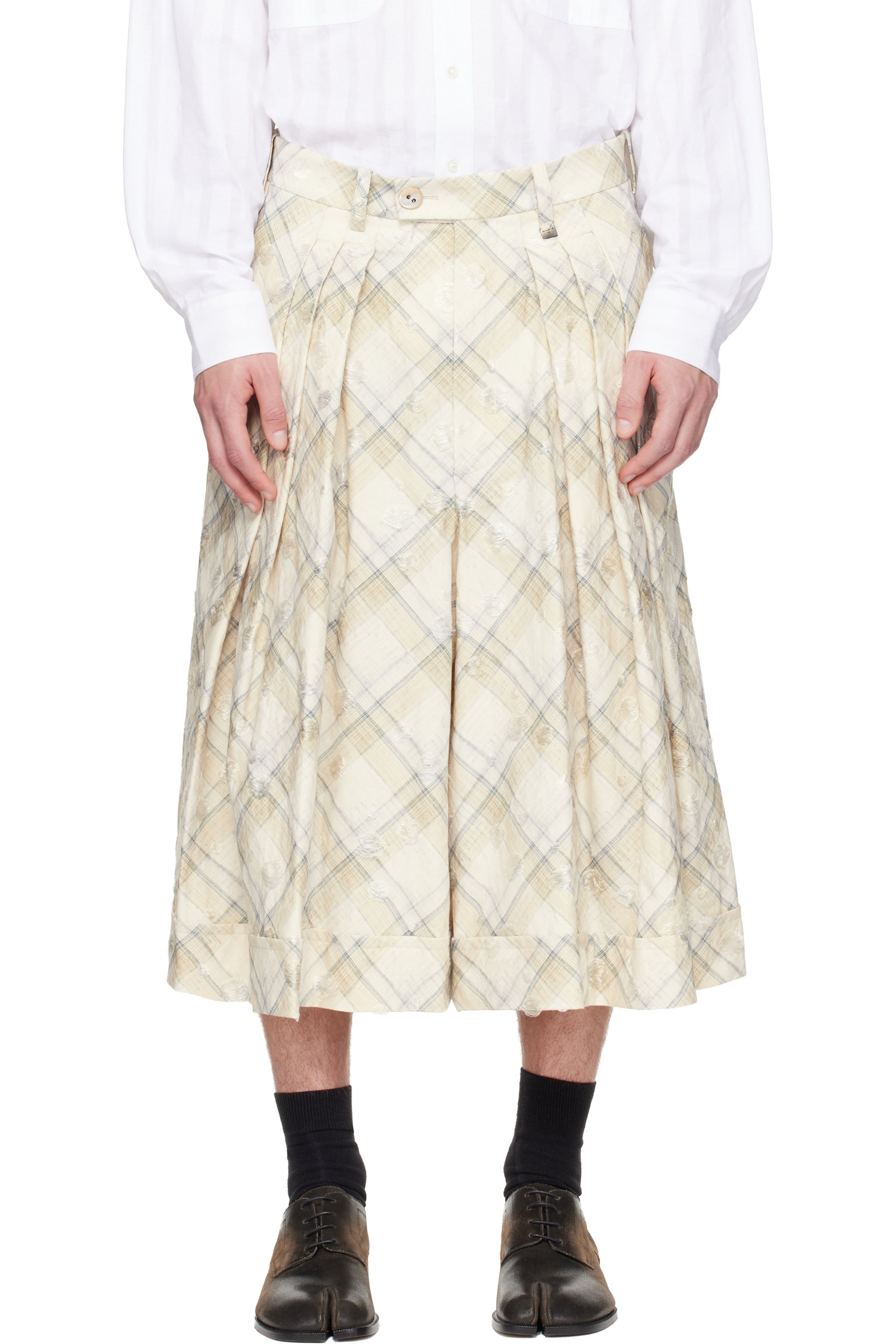 Vivienne Westwood - Beige Culotte Trousers
