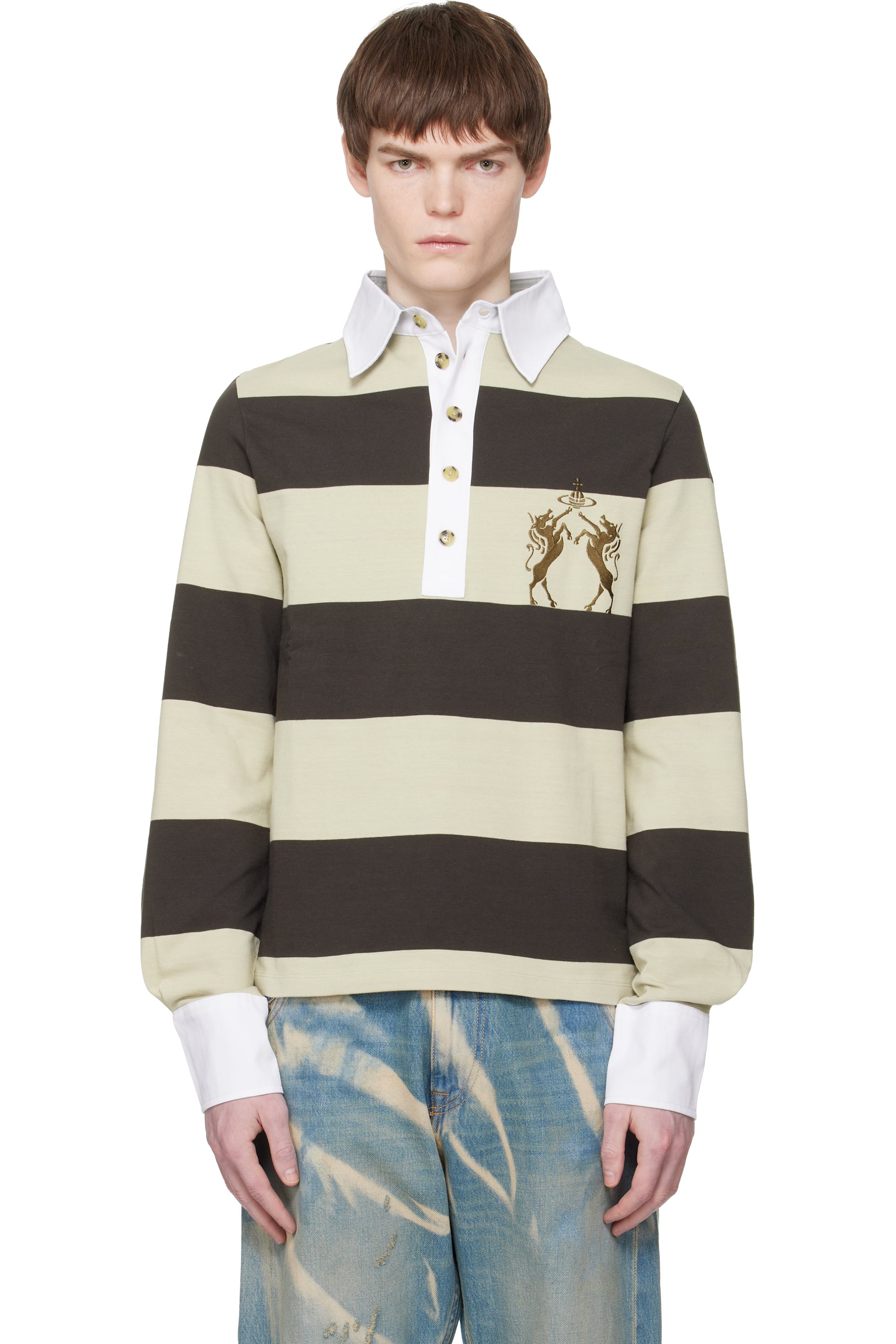 メンズ用 Vivienne Westwood ポロシャツ | SSENSE 日本