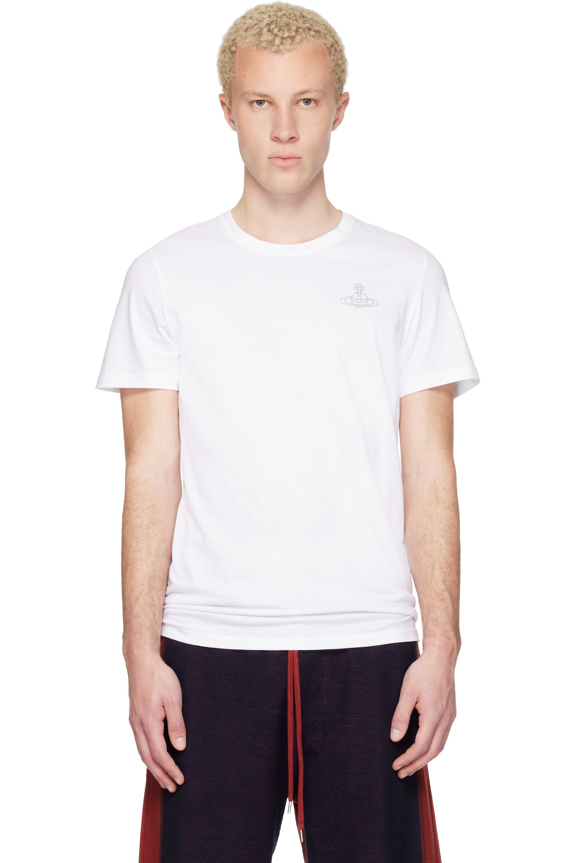 Vivienne Westwood: Two-Pack White Cotton Jersey T-shirts | SSENSE