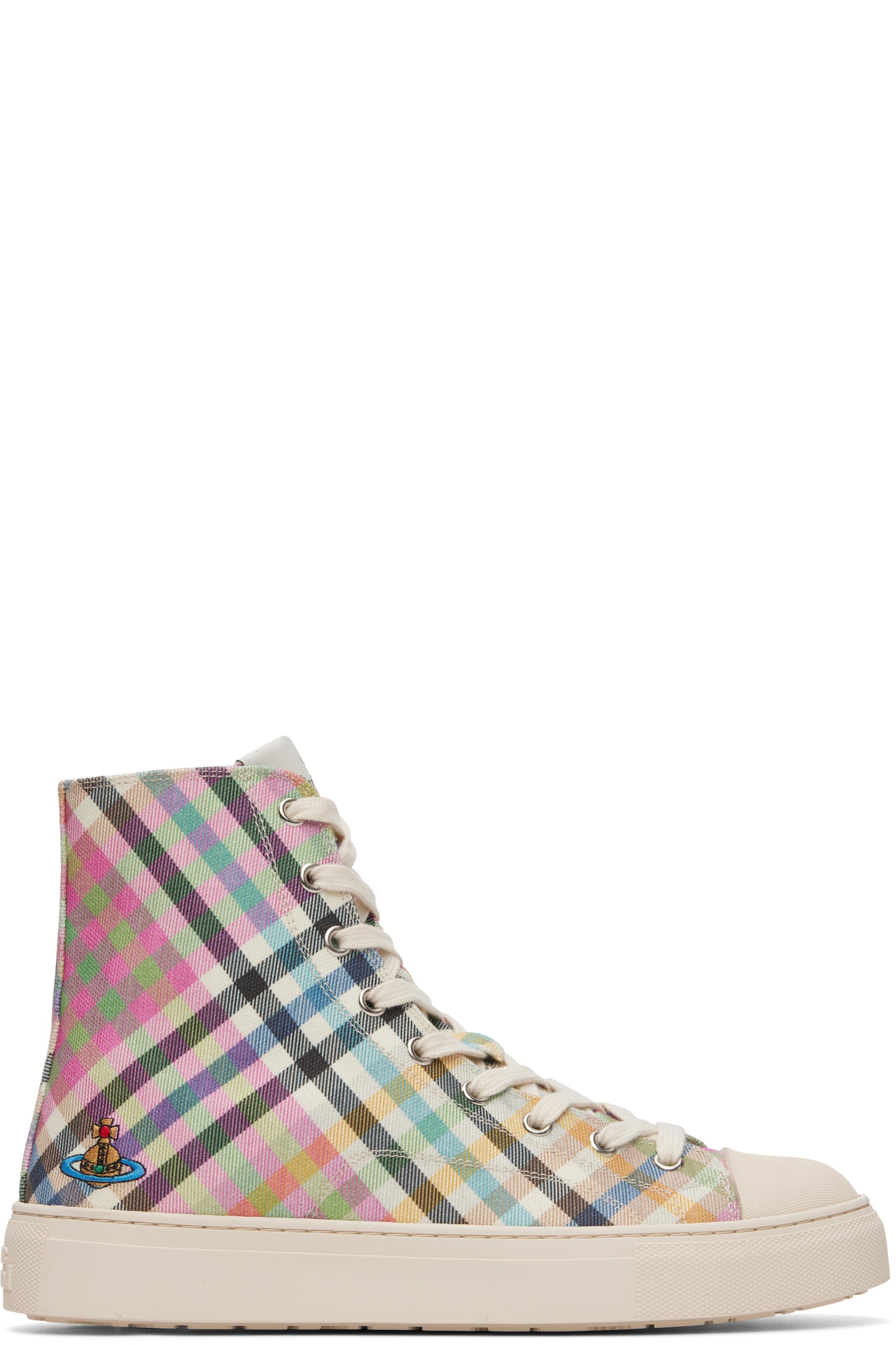 Vivienne Westwood - Multicolor High Top Plimsoll Sneakers