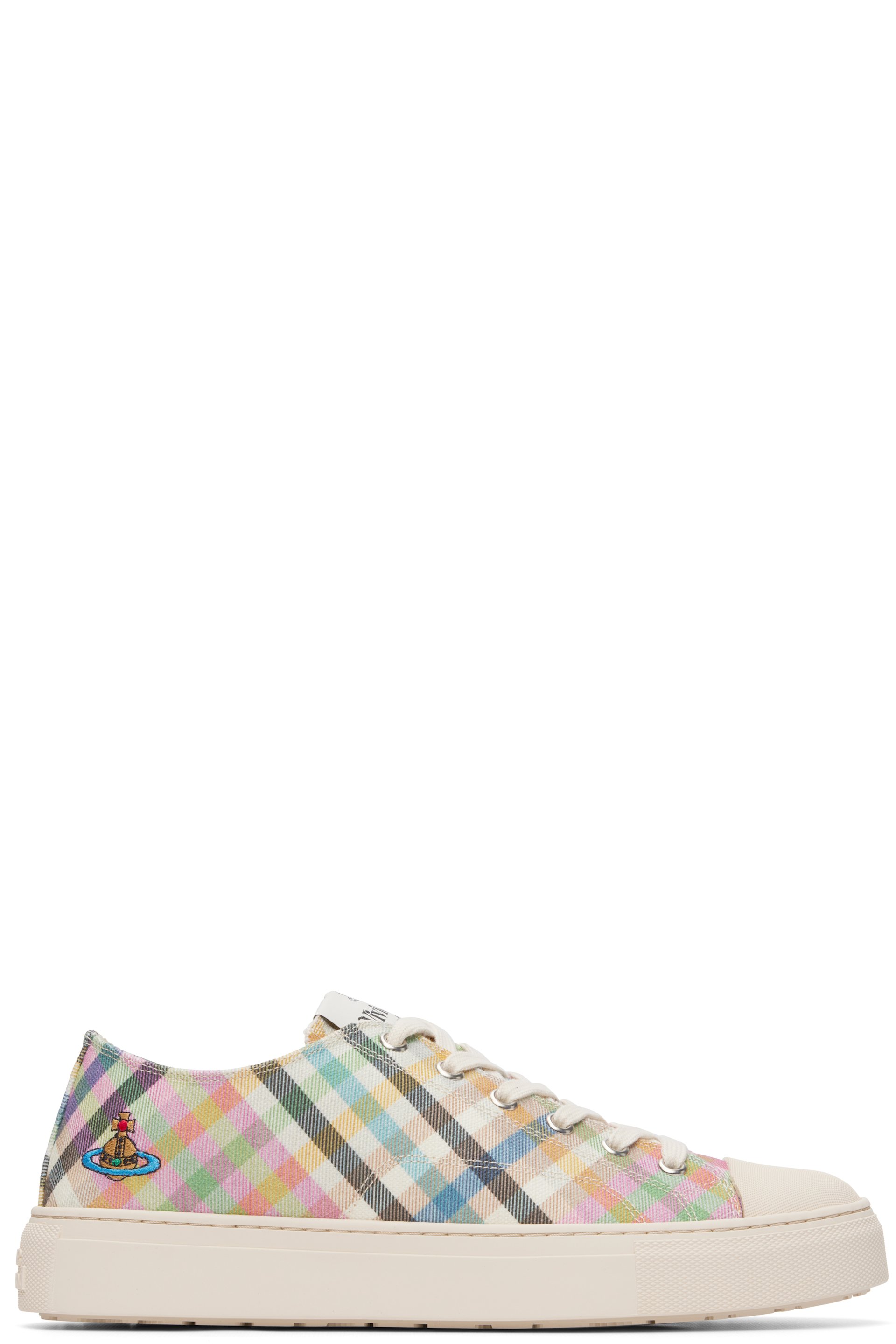Vivienne Westwood - Multicolor Low Top Plimsoll Sneakers