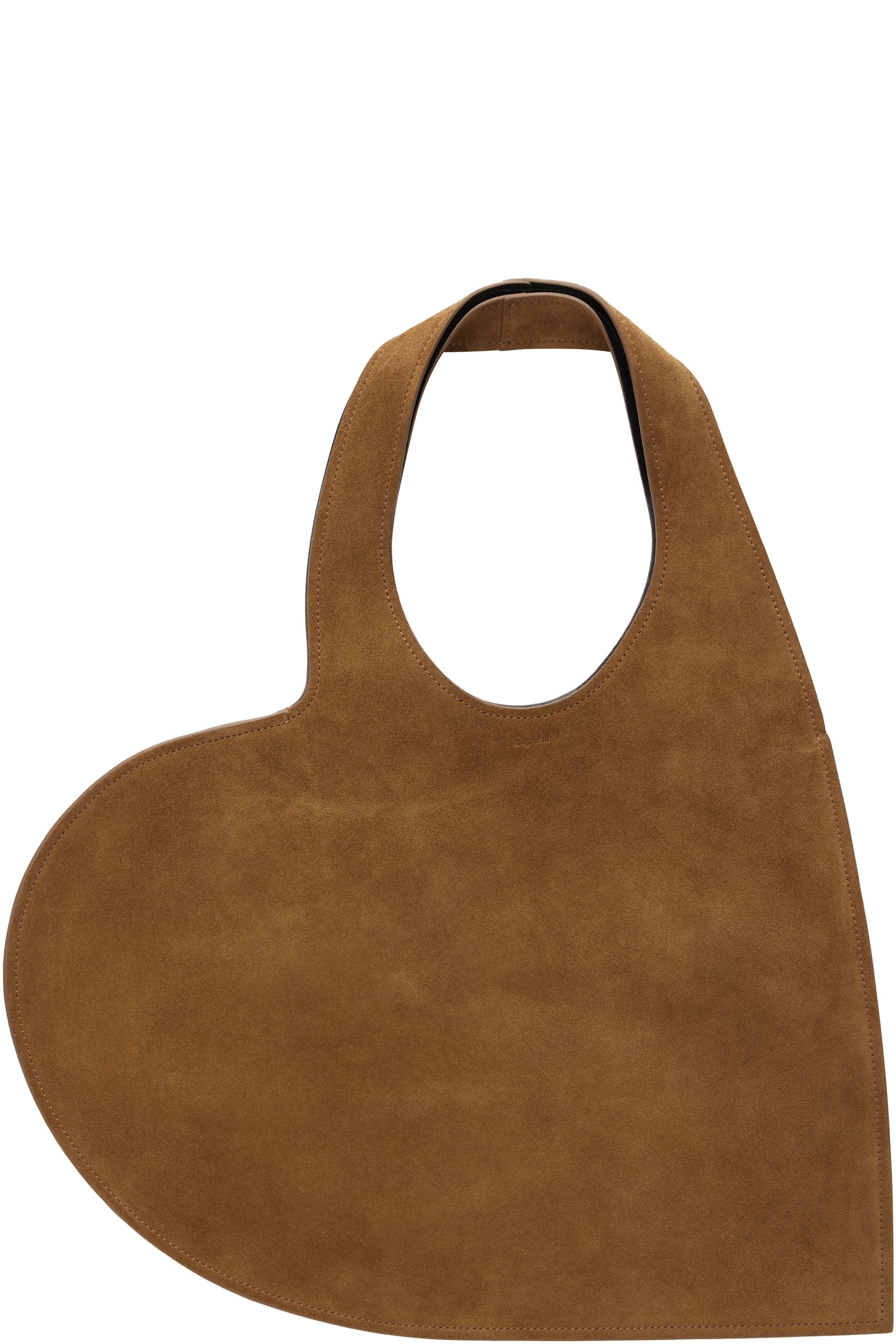 Coperni - Cabas en forme de cœur brun