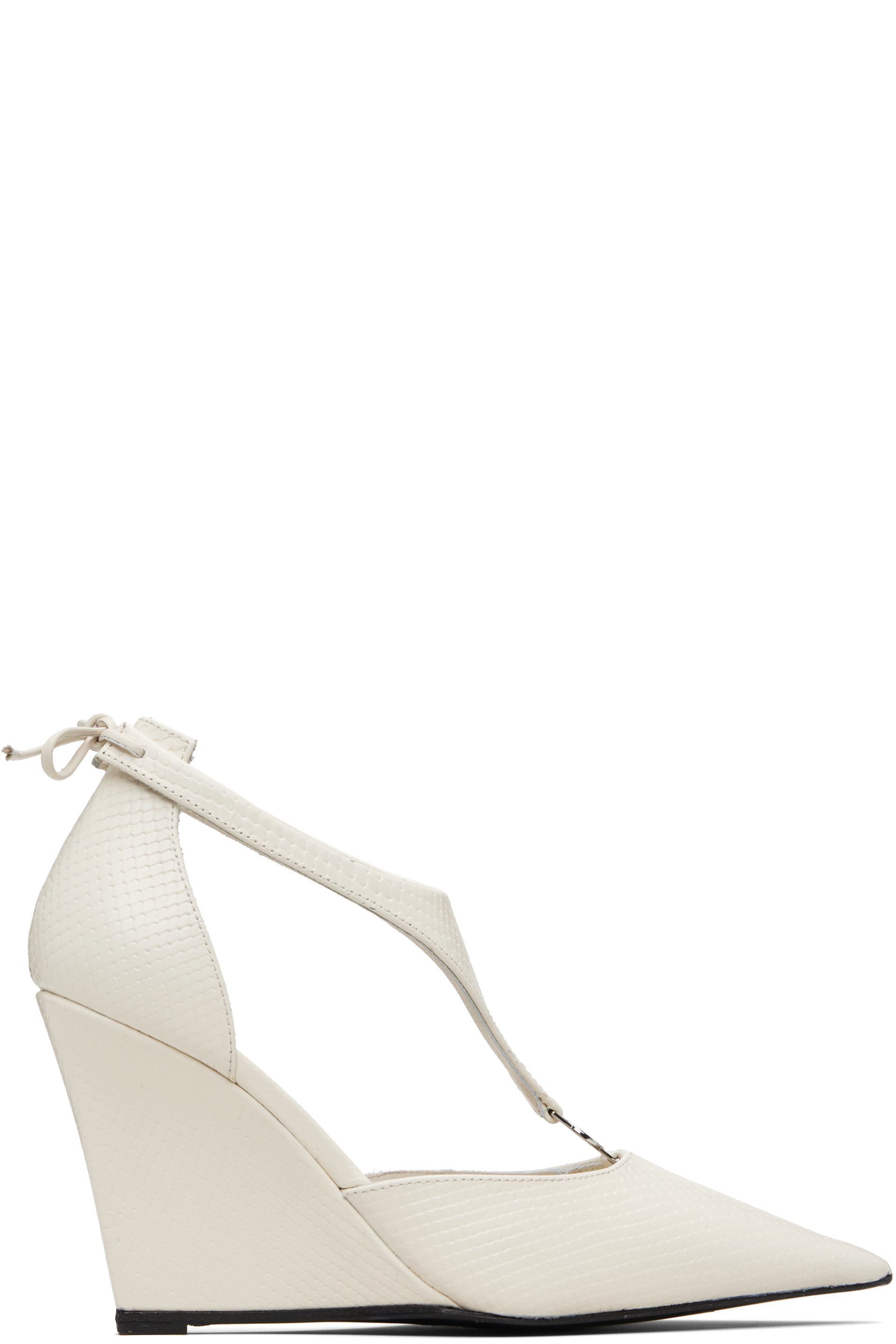 Coperni - 白色 Wedge Stiletto 高跟鞋