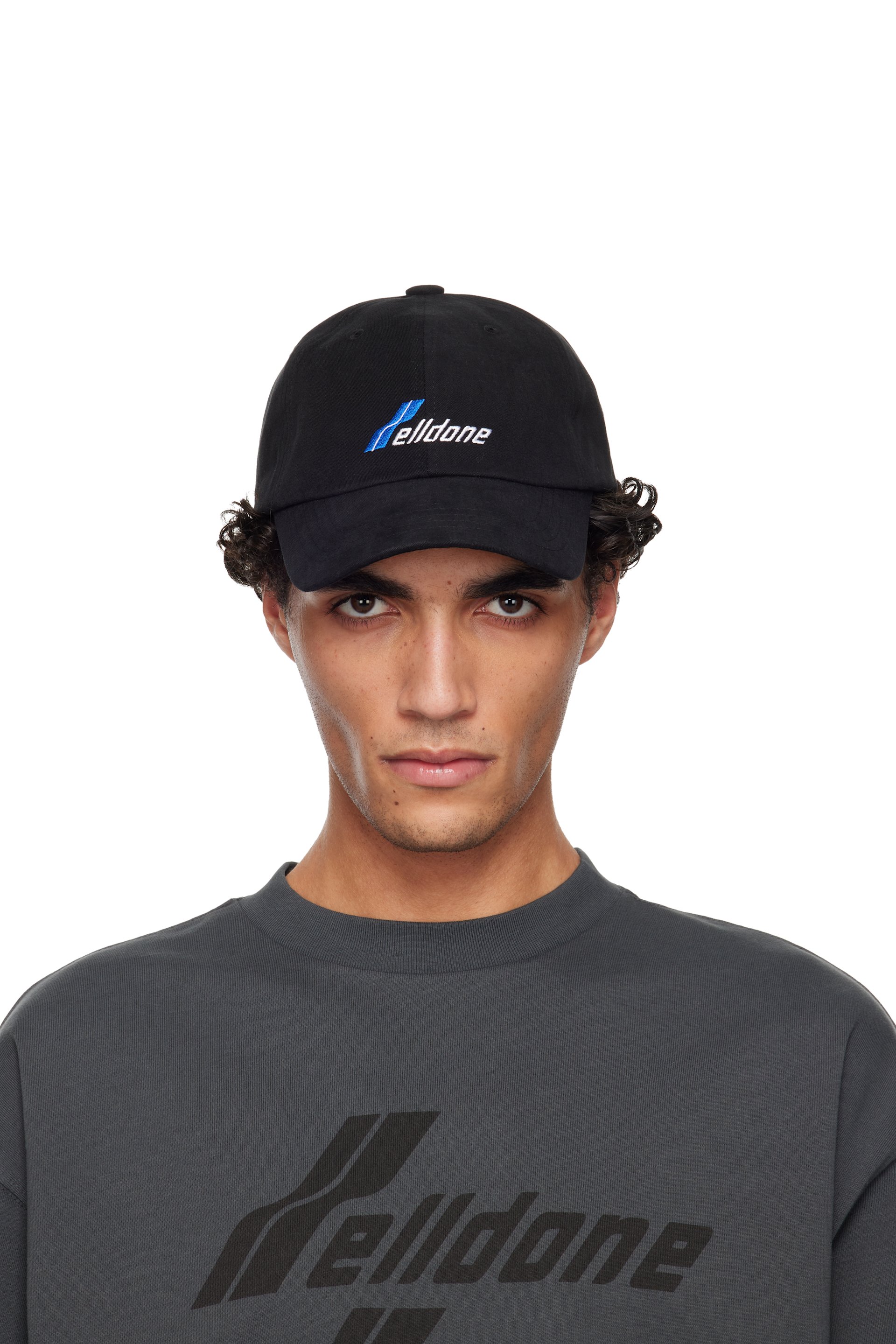 We11done - Black WD Logo Cap
