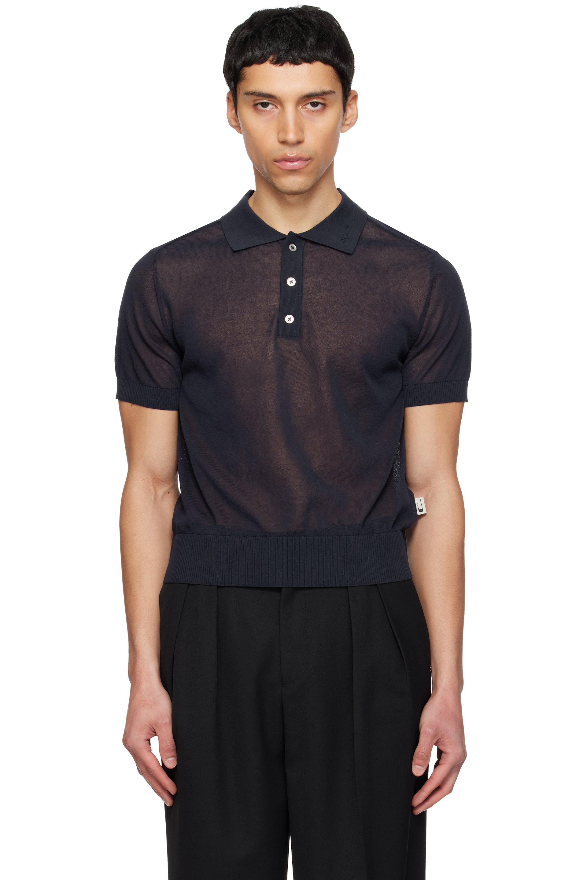 CARRER - Polo Tyro bleu marine