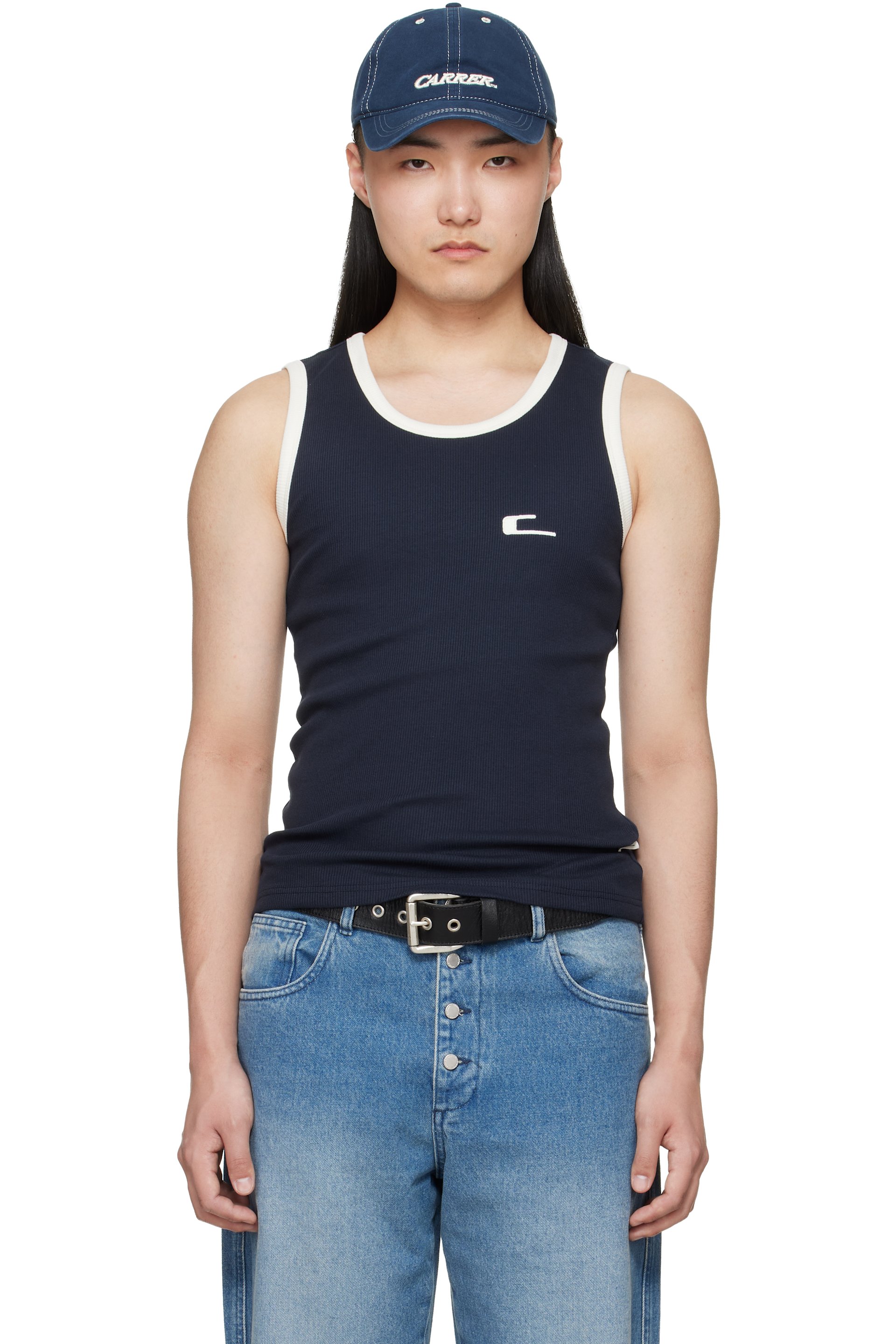 CARRER - Navy Ferraz Tank Top