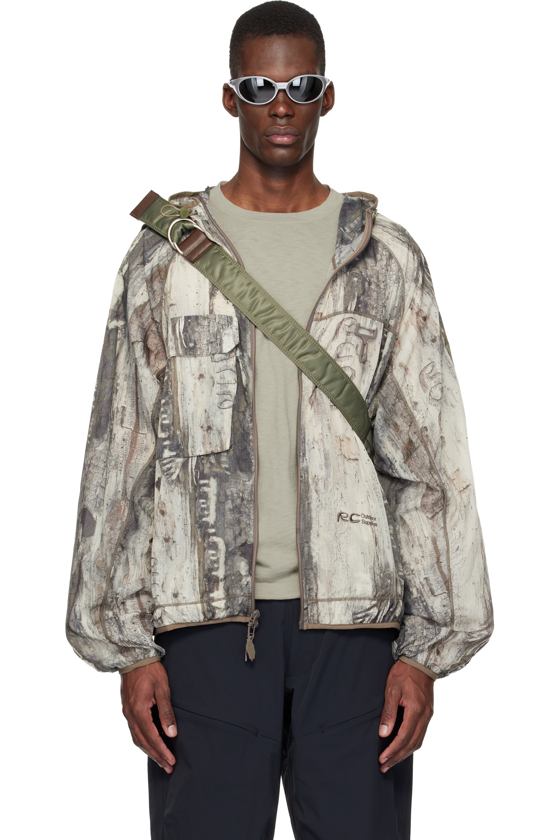 RCOS - Taupe Griffith NR.PA Running Jacket