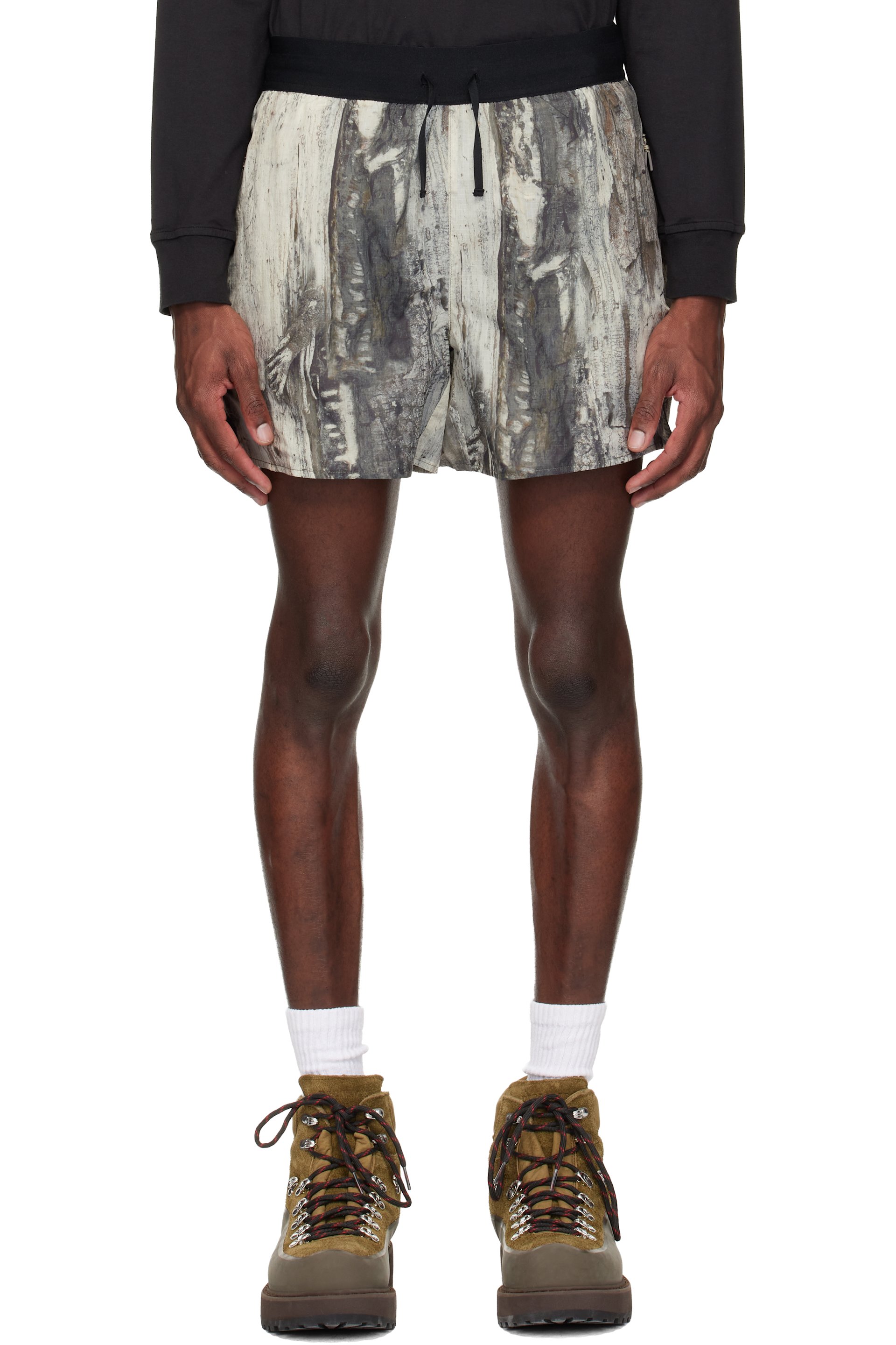 RCOS - Taupe Griffith NR Running Shorts